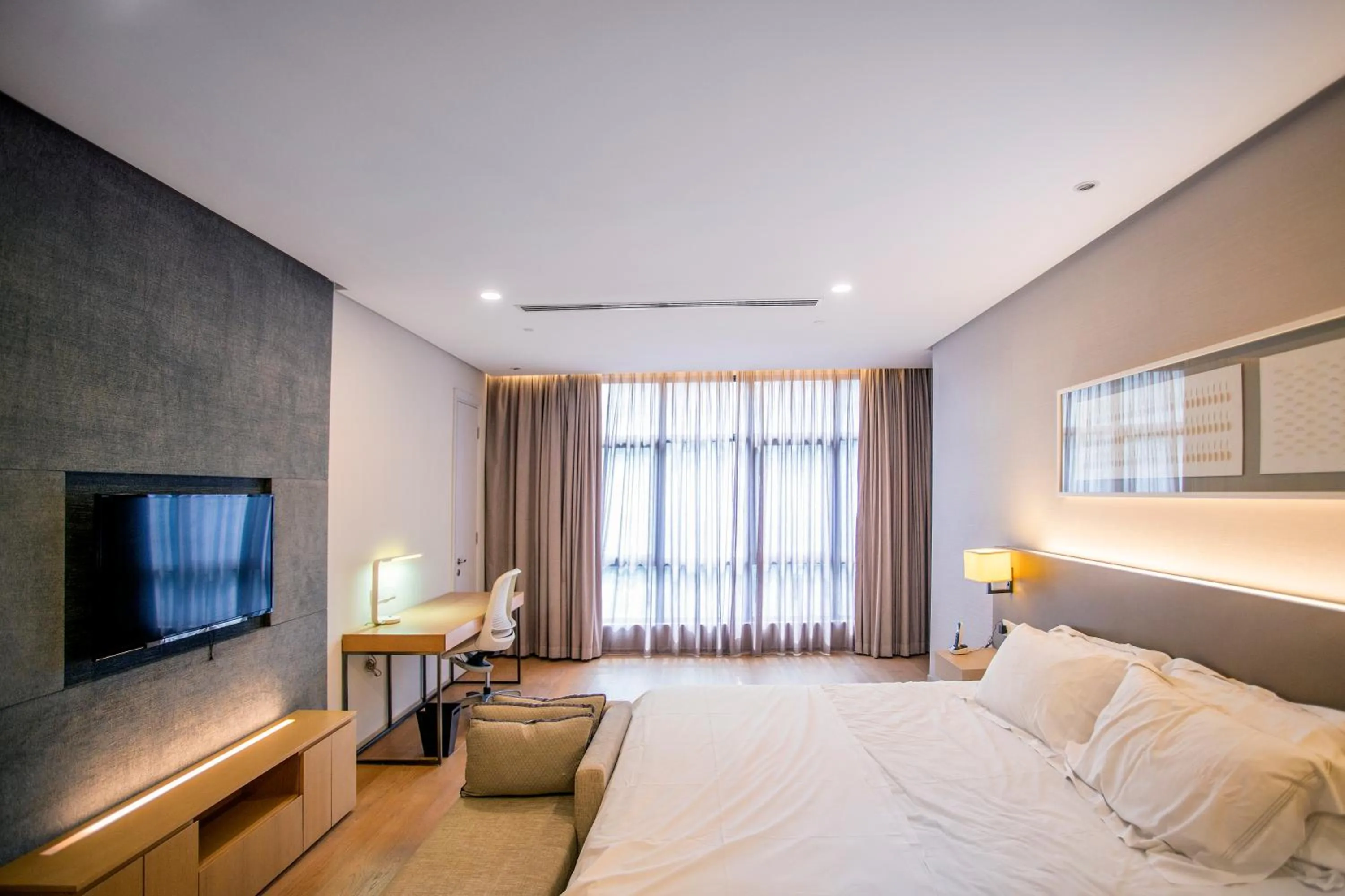 TV and multimedia, Bed in 188 Suites with Washer and Bathtub near KLCC Kula Lumpur