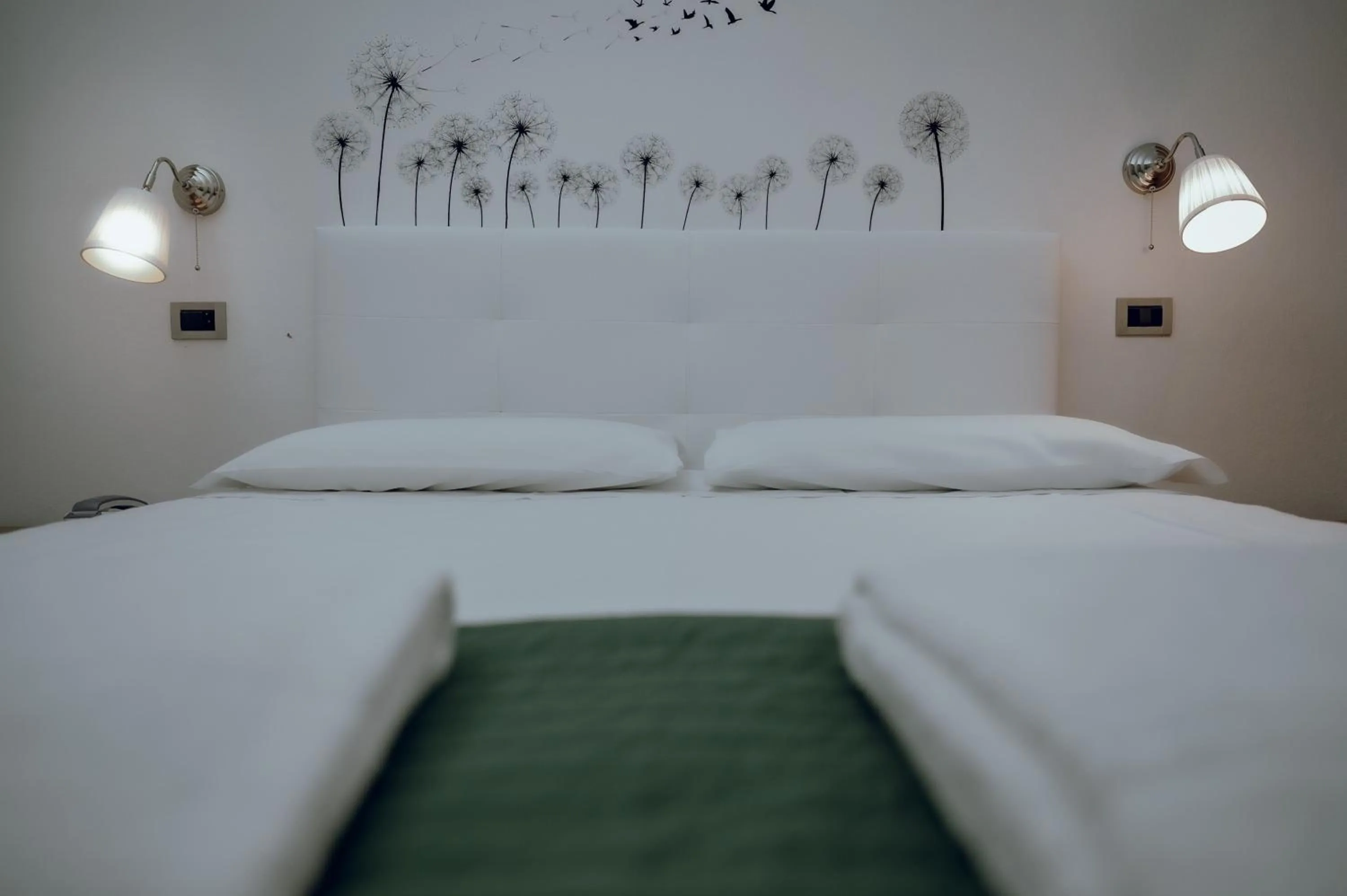 Bed in Hotel Francesco