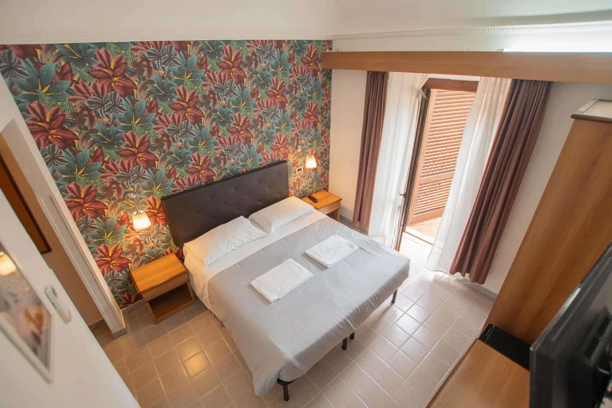 Bed in Hotel Francesco