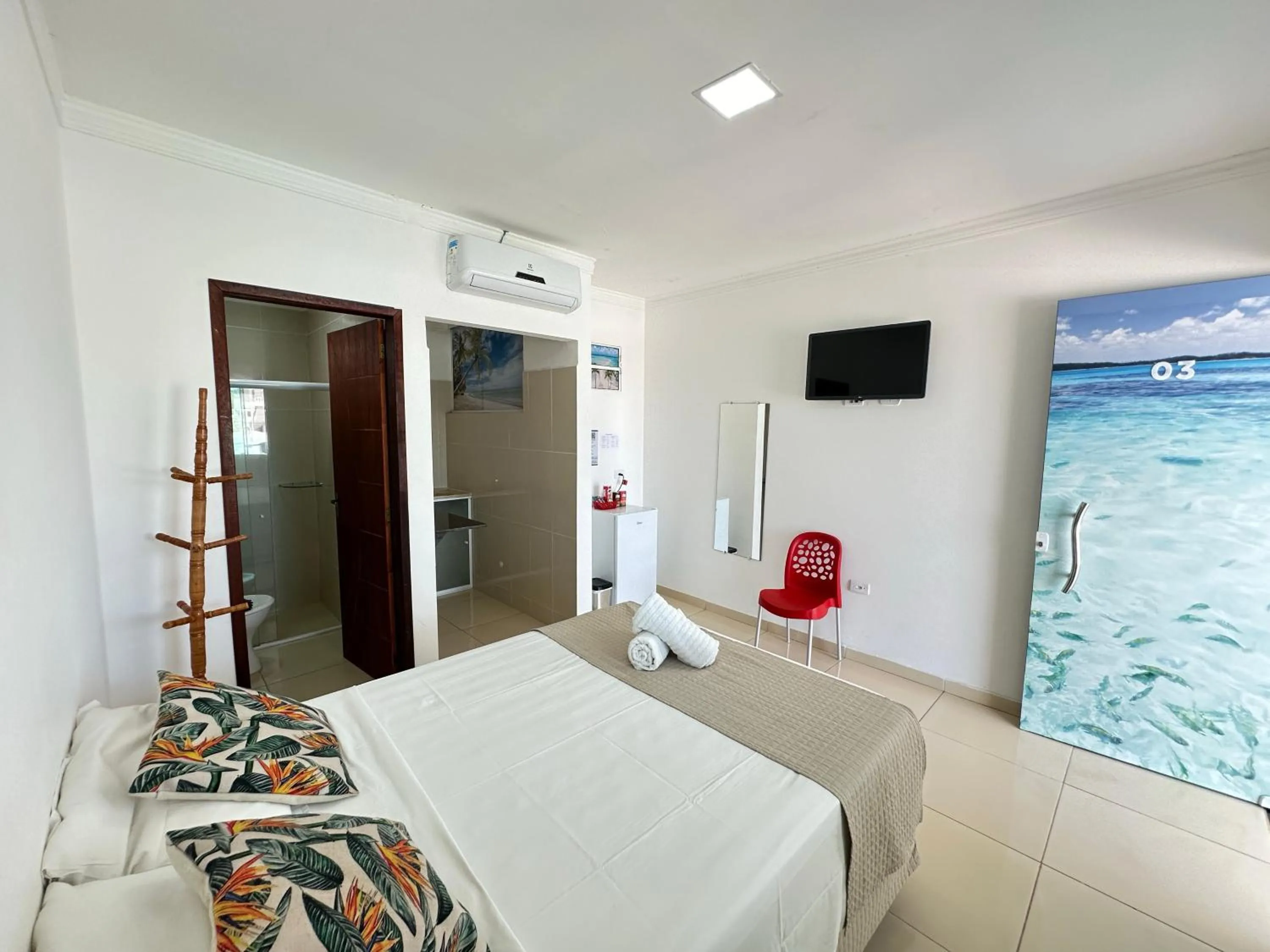 Bed in Dellas Pousada