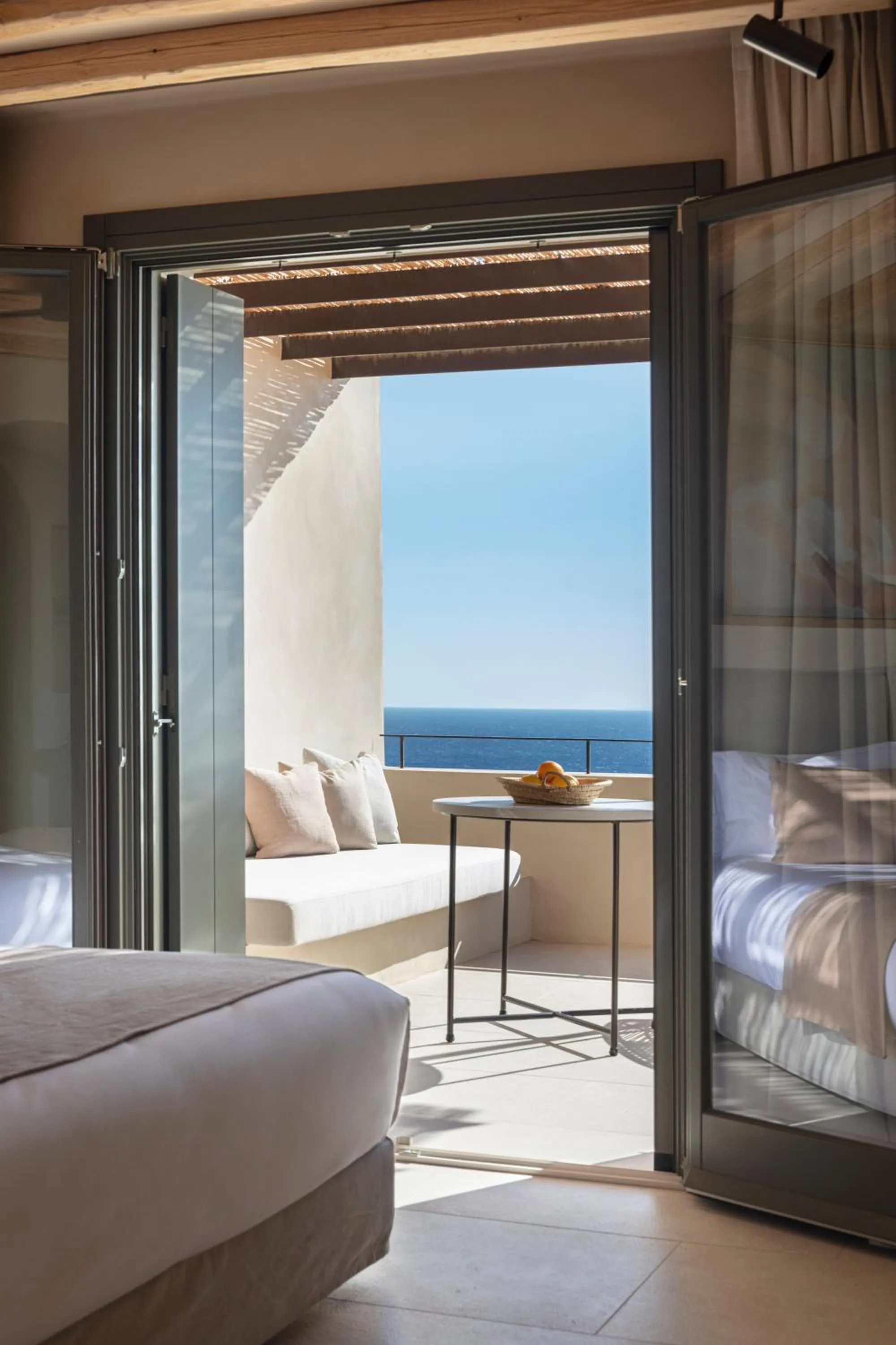 Balcony/Terrace, Bed in NOS Hotel & Villas