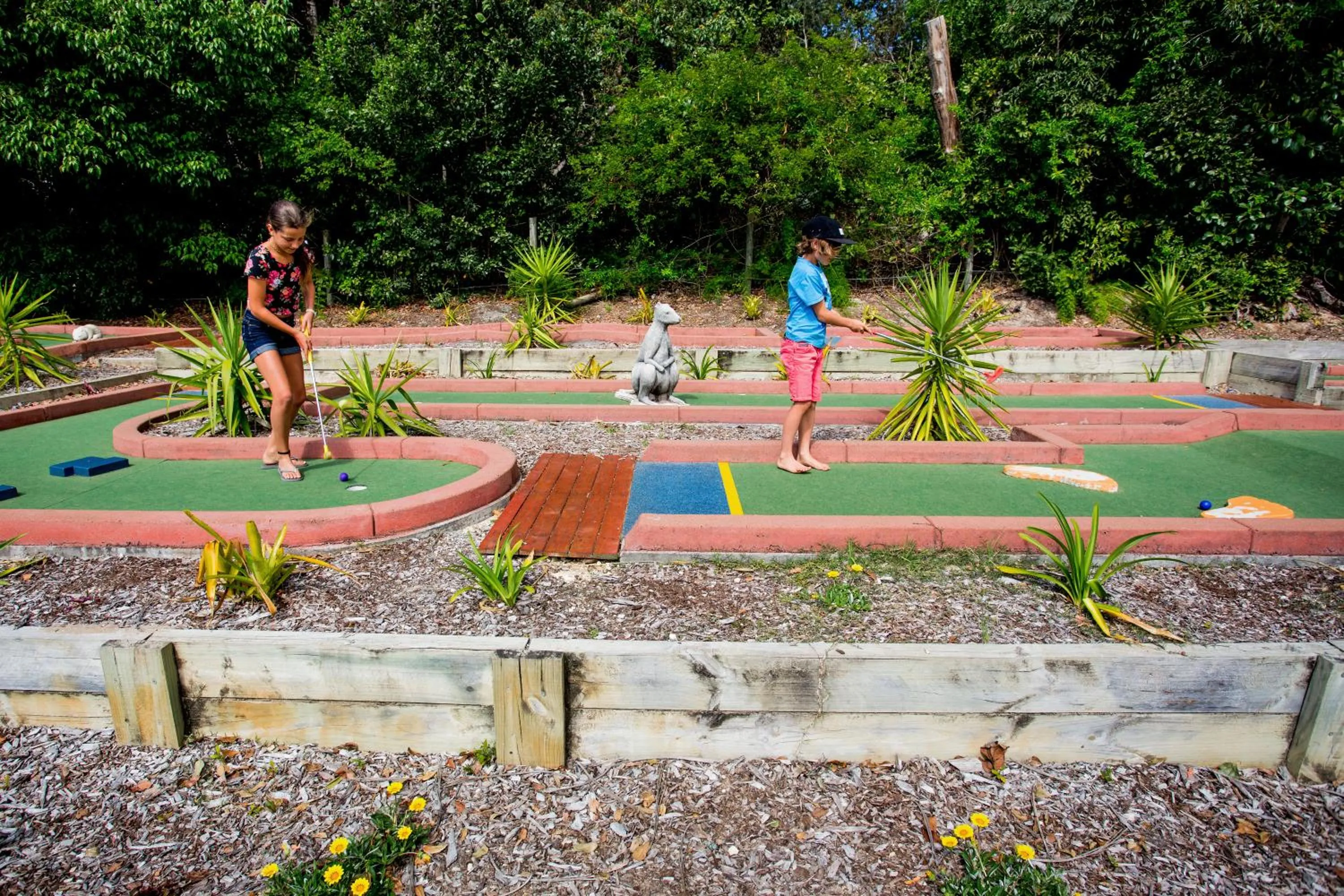 Minigolf in Discovery Parks - Harrington