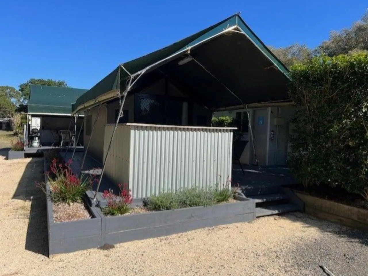 Facade/entrance in Discovery Parks - Harrington