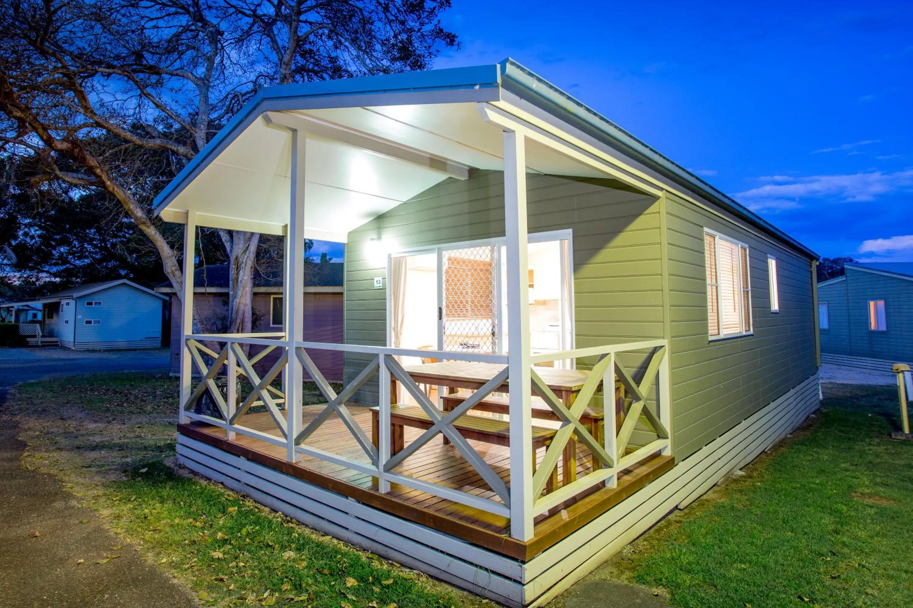 Patio in Discovery Parks - Harrington