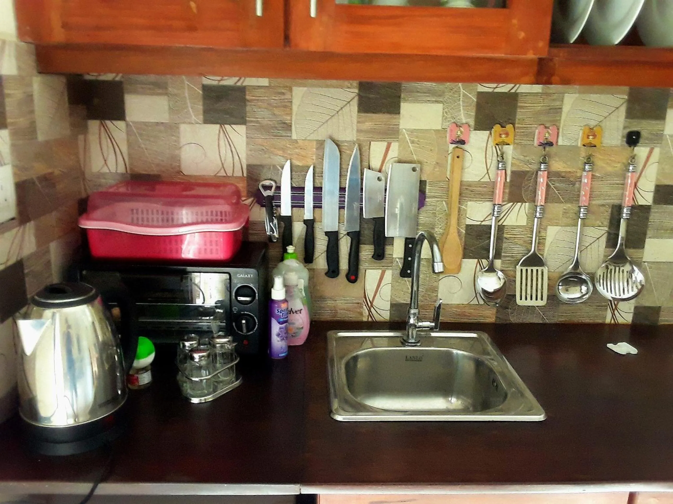 Kitchen or kitchenette in Sky Residence Hikkaduwa