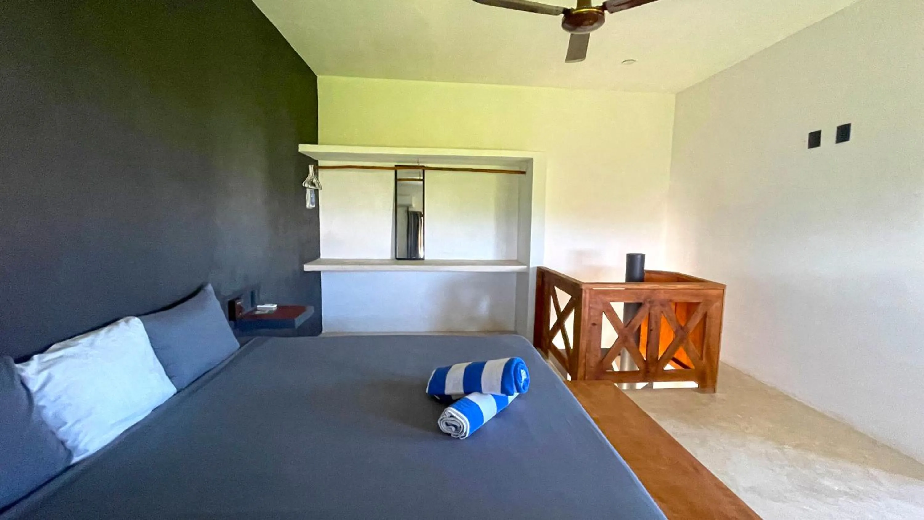 Bed in Casa Tekio Holbox By Kin Studios