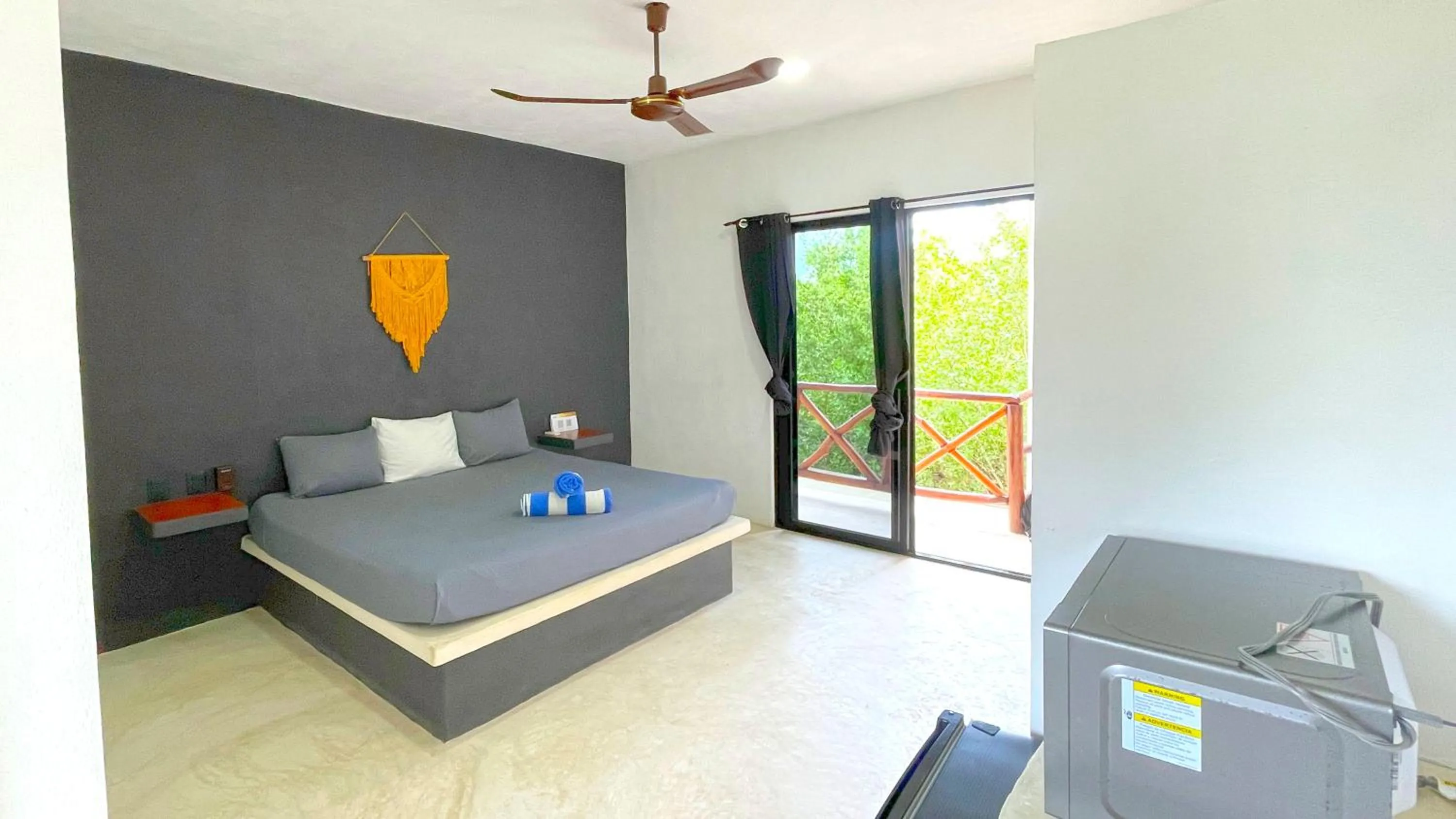 Bed in Casa Tekio Holbox By Kin Studios