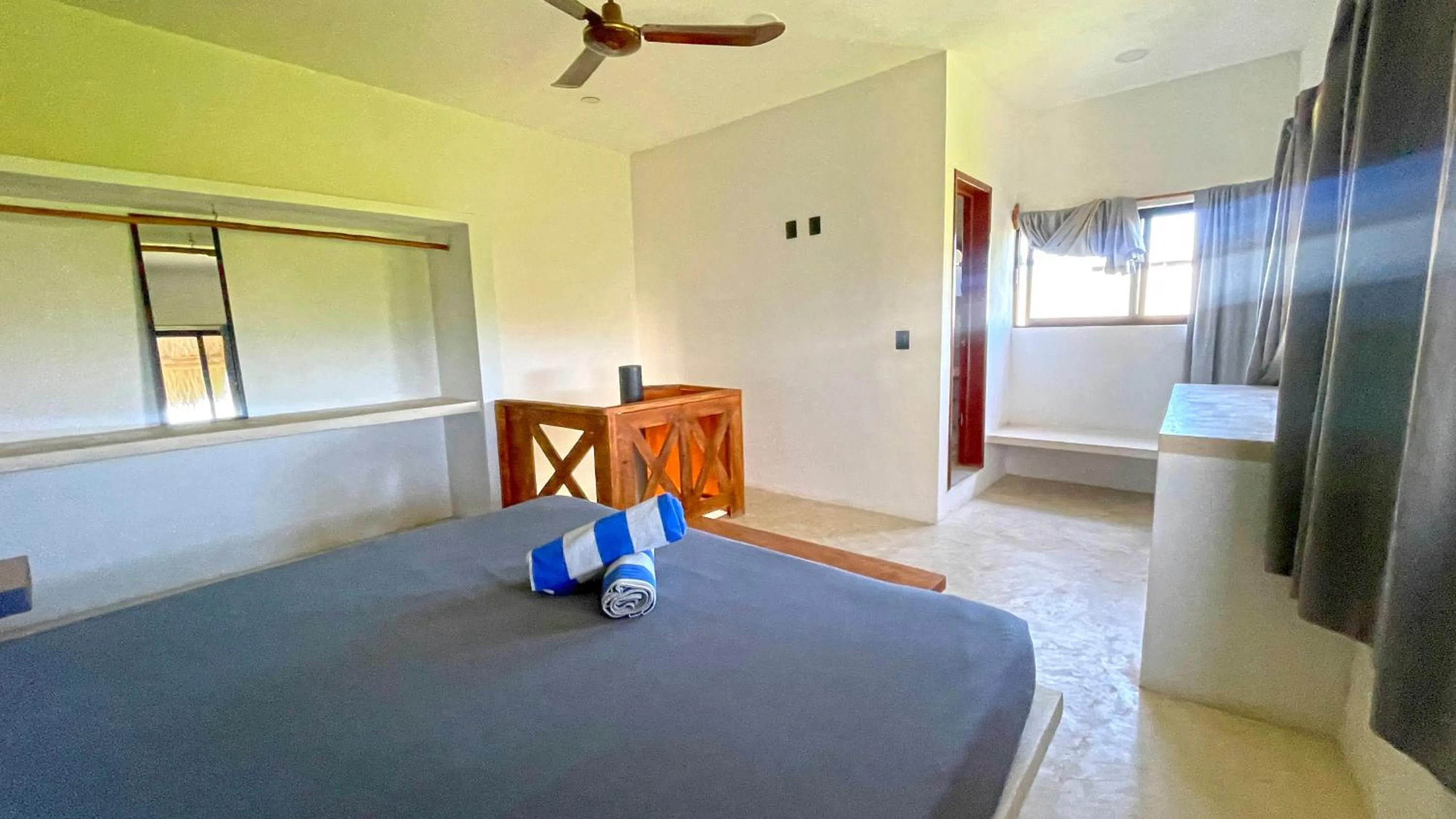 Bed in Casa Tekio Holbox By Kin Studios