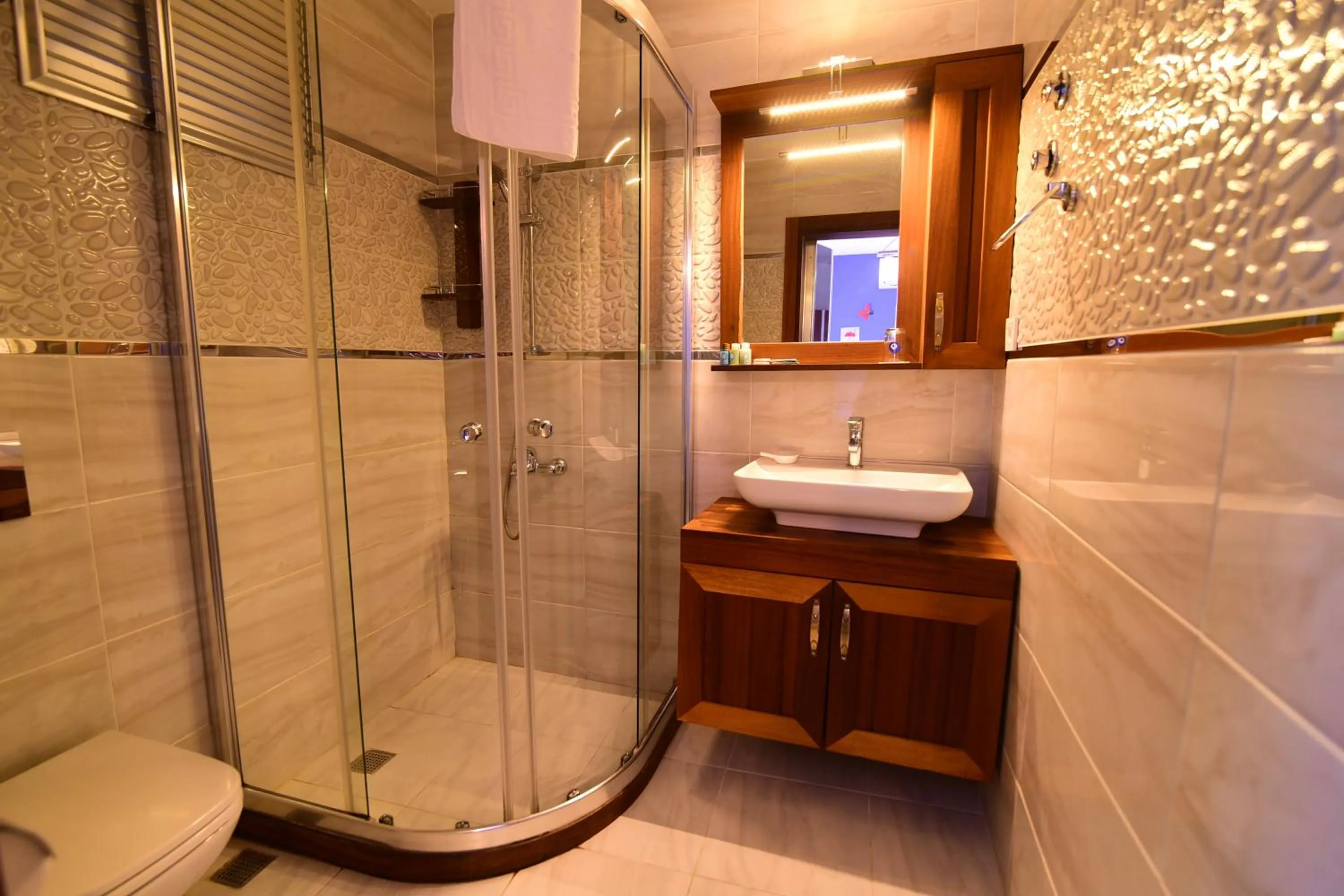 Bathroom in Eleni (L&E) Pansiyon