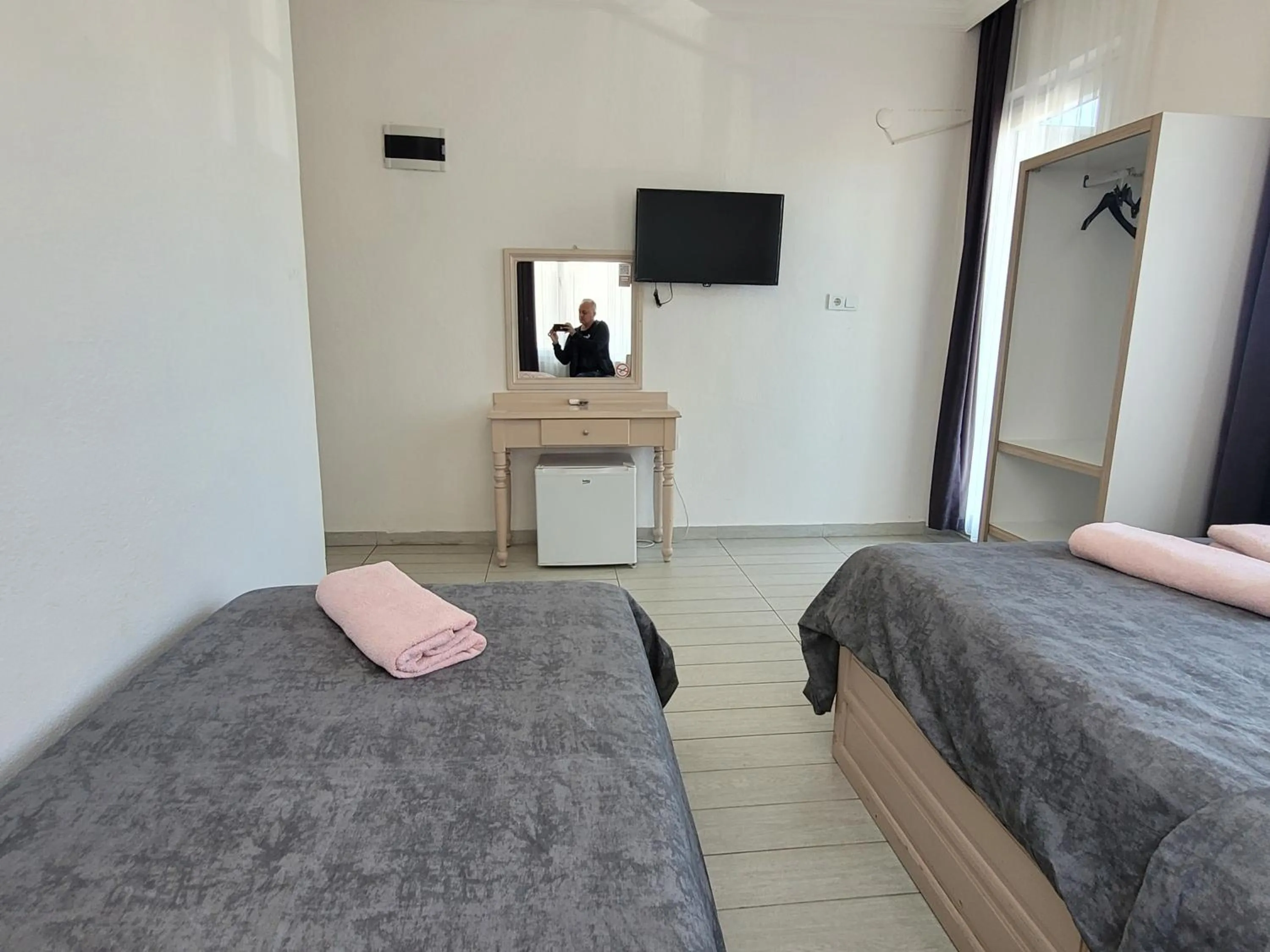 Bed in Cetin Pansiyon