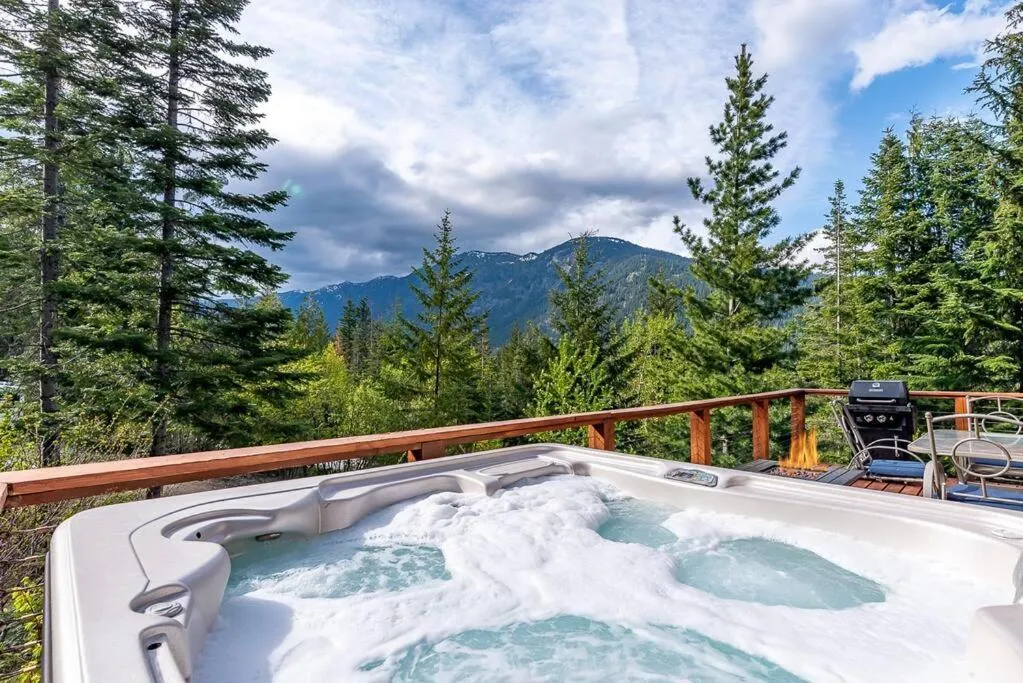 Hot Tub Cool Views: Roaring Creek Cabin