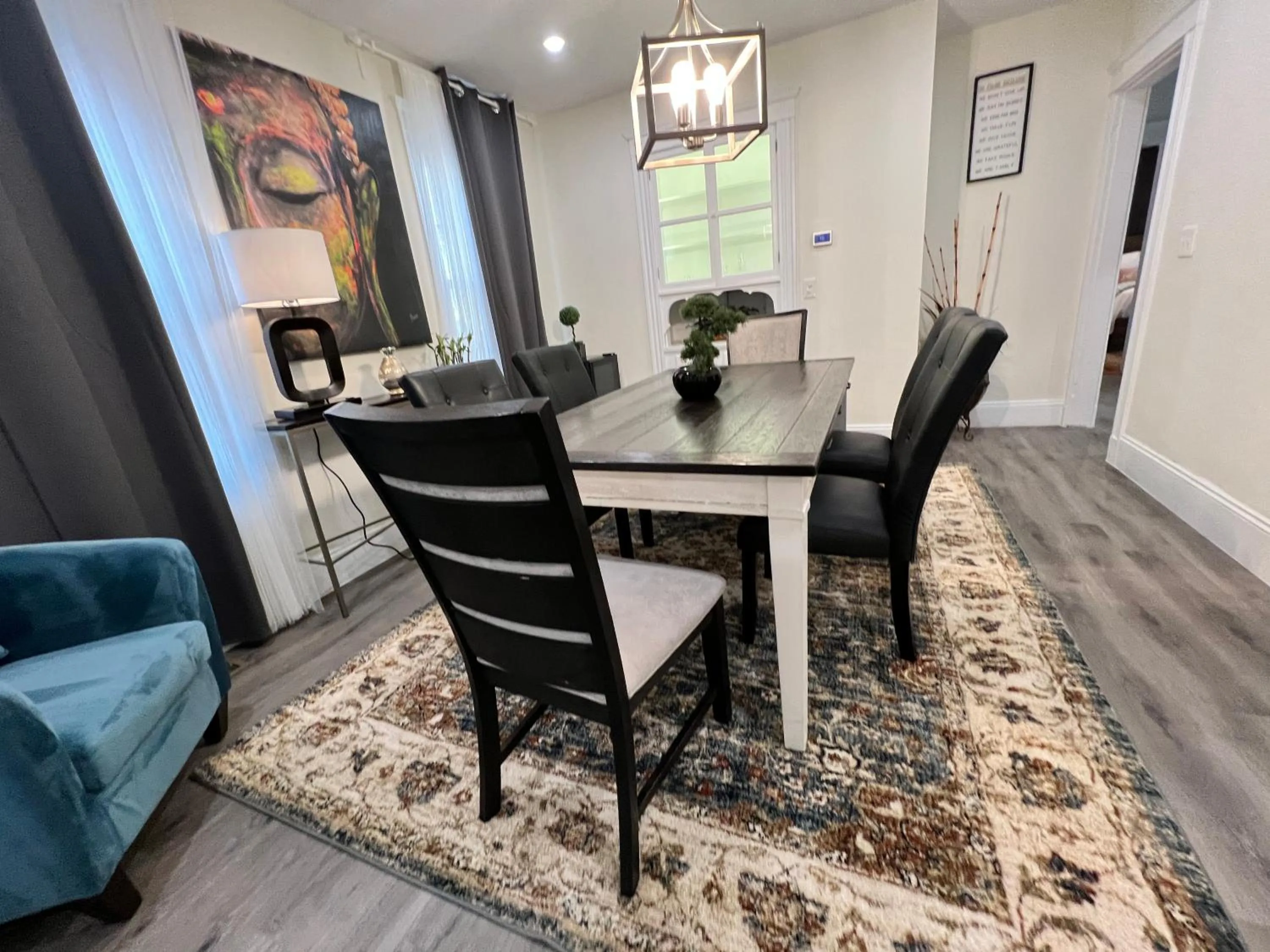 Dining area in Roslindale village condos