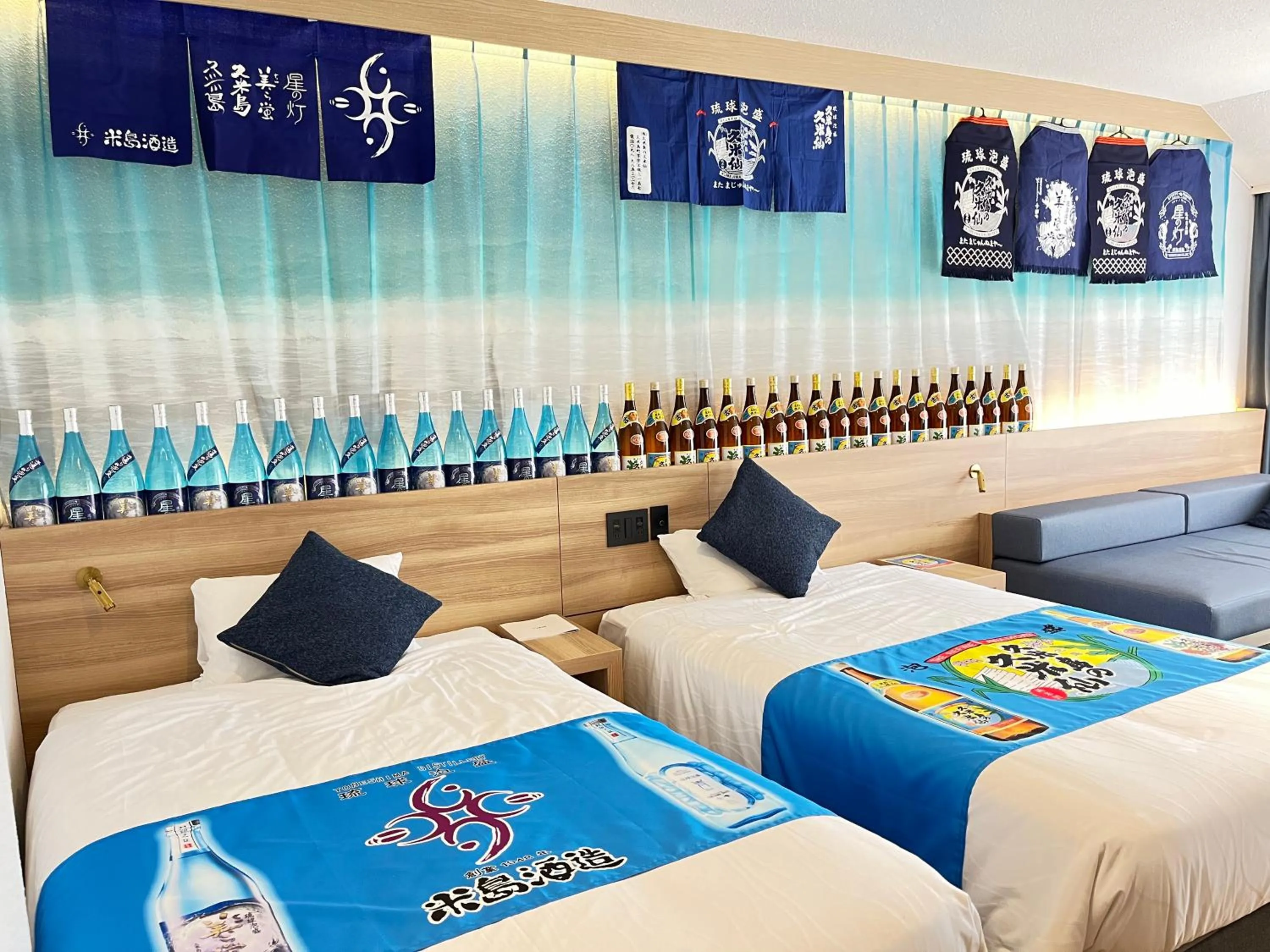 Photo of the whole room, Bed in Watermark Hotel Okinawa Kume Island