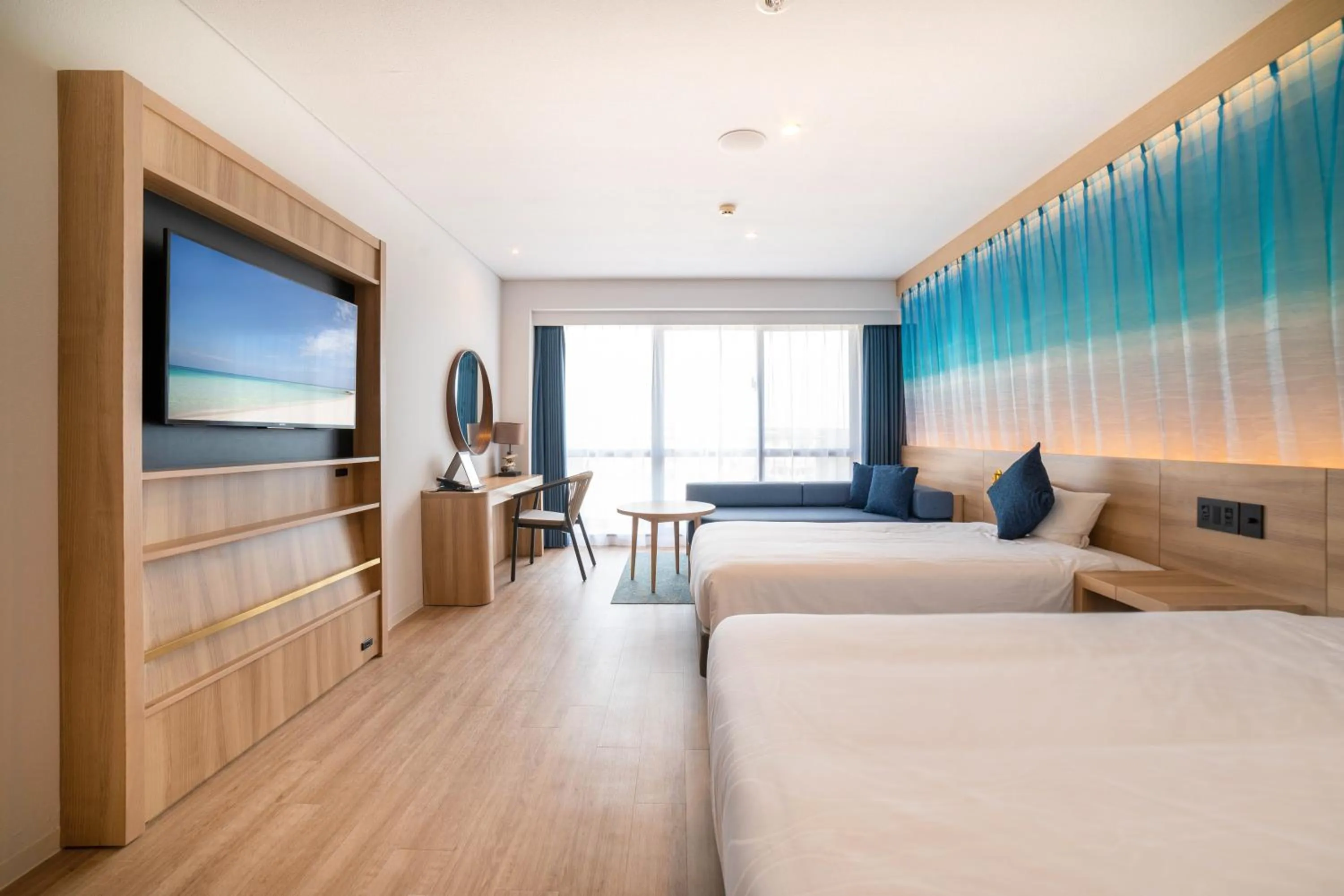Photo of the whole room, Bed in Watermark Hotel Okinawa Kume Island