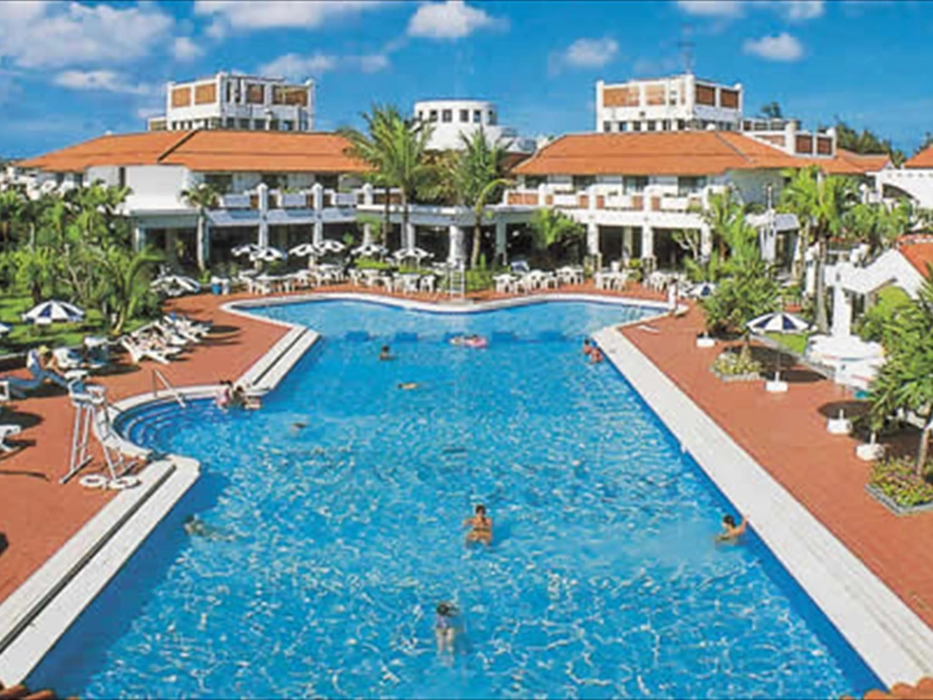 Swimming pool in Watermark Hotel Okinawa Kume Island