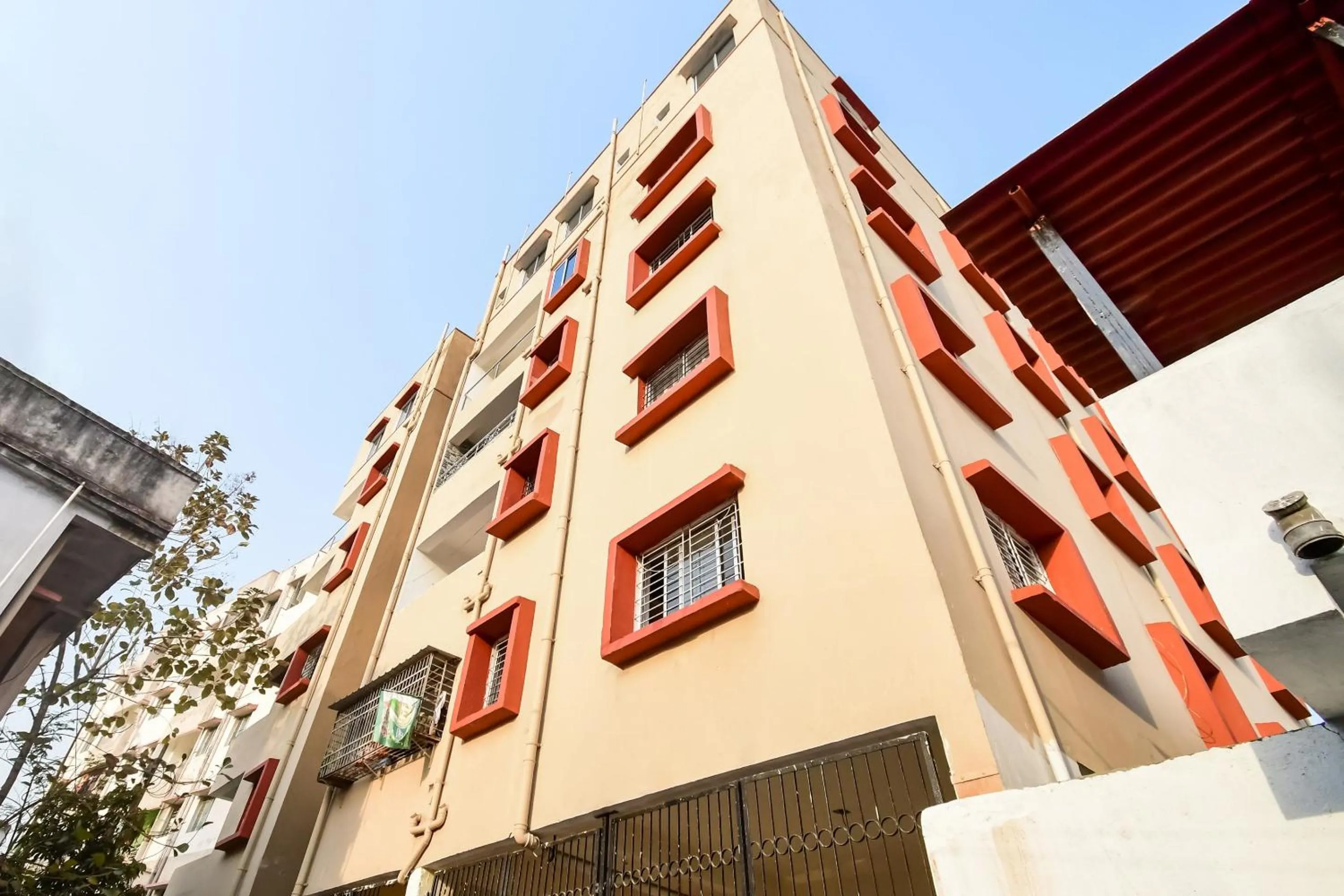 Facade/entrance in Hotel O Creation Premium