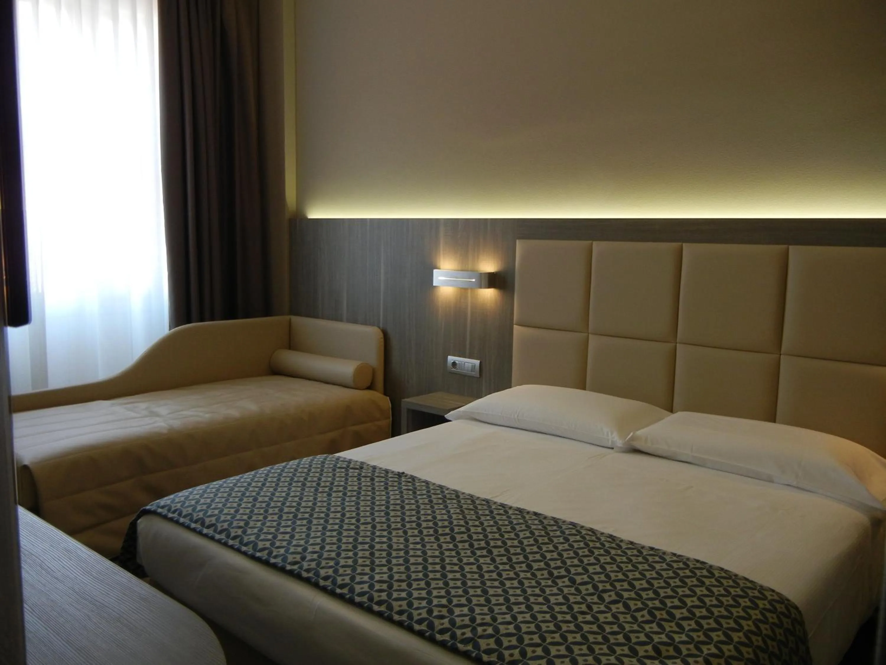 Bed in Delle Nazioni Milan Hotel