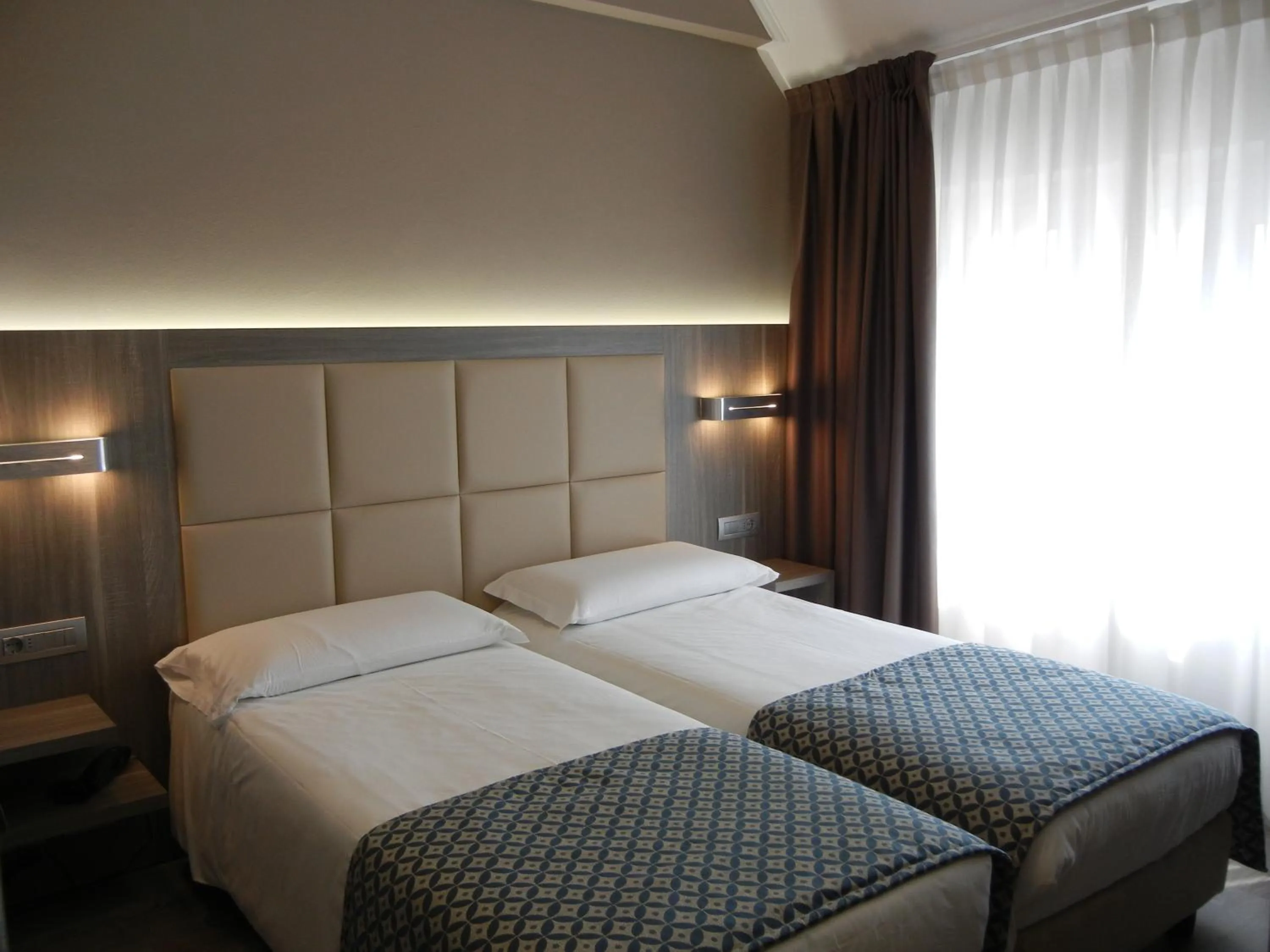 Bed in Delle Nazioni Milan Hotel