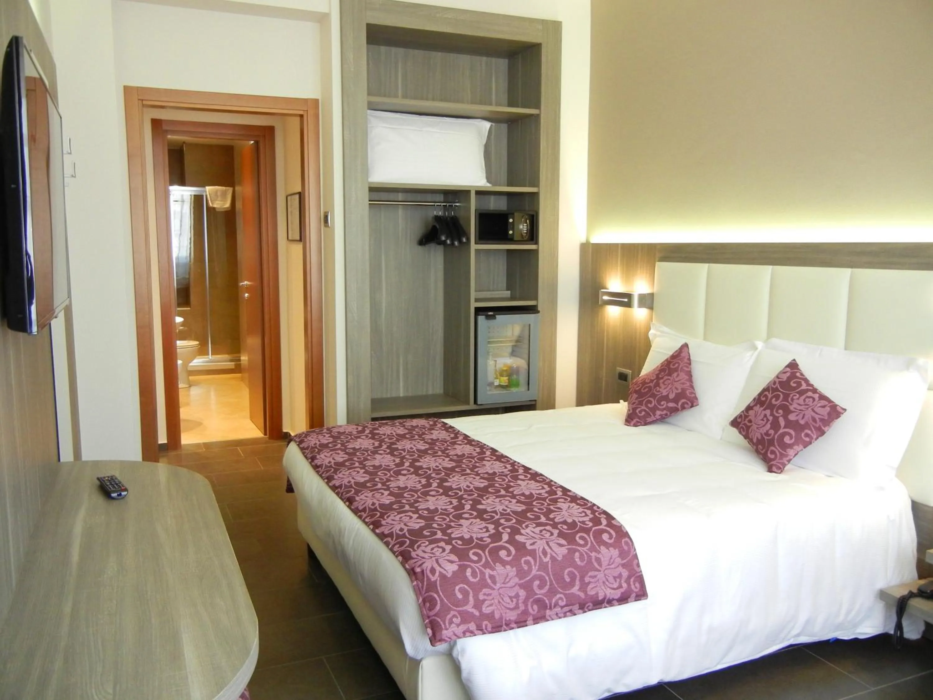 Bed in Delle Nazioni Milan Hotel