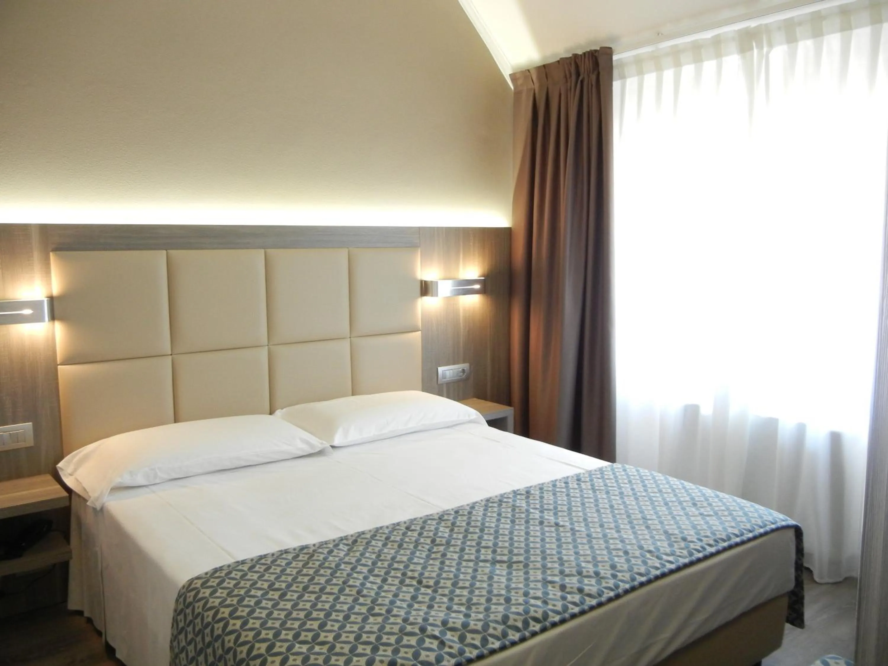 Bed in Delle Nazioni Milan Hotel