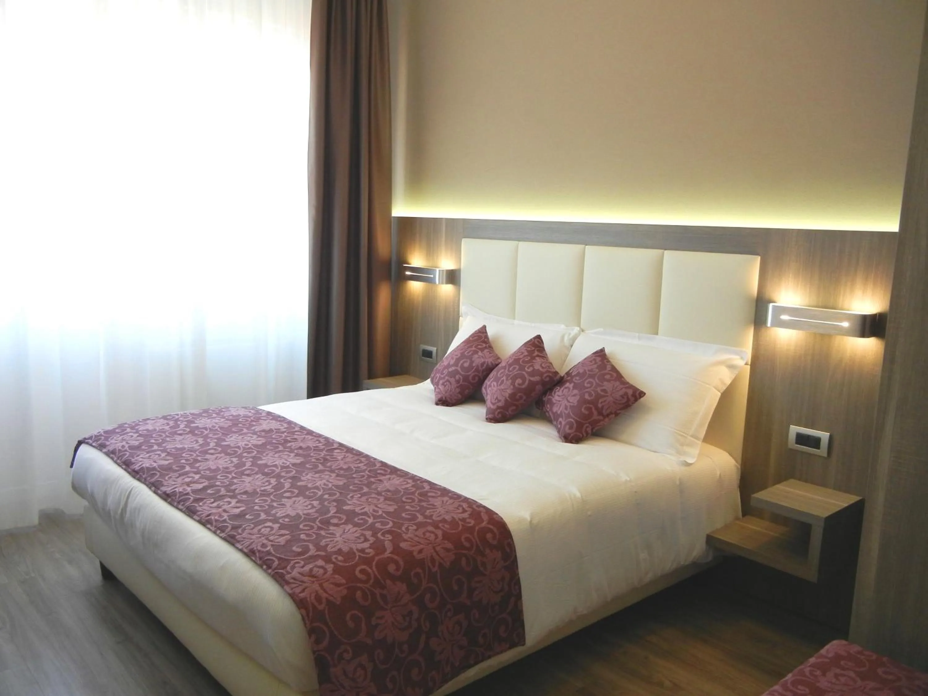 Bed in Delle Nazioni Milan Hotel