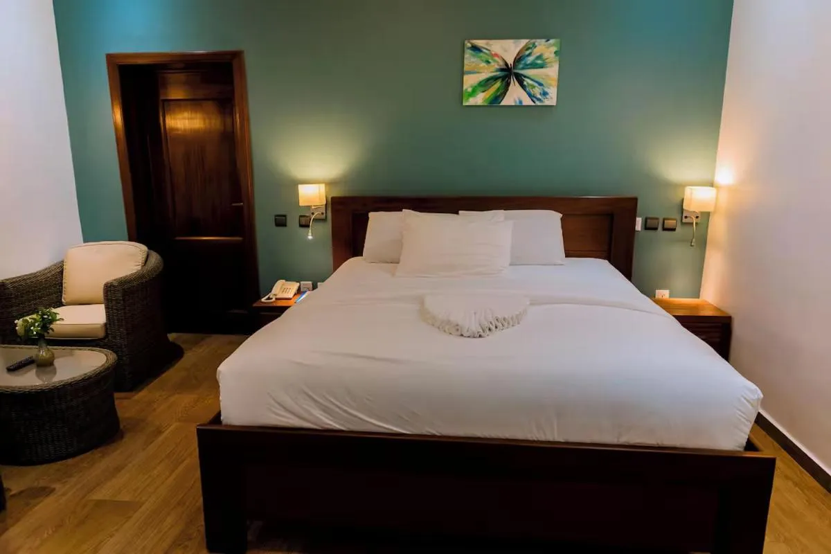 Bed in The Little Hill Boutique Hotel