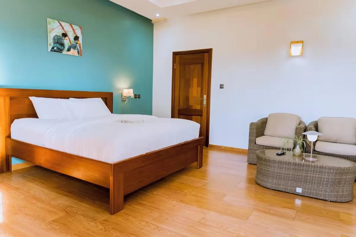 Bed in The Little Hill Boutique Hotel