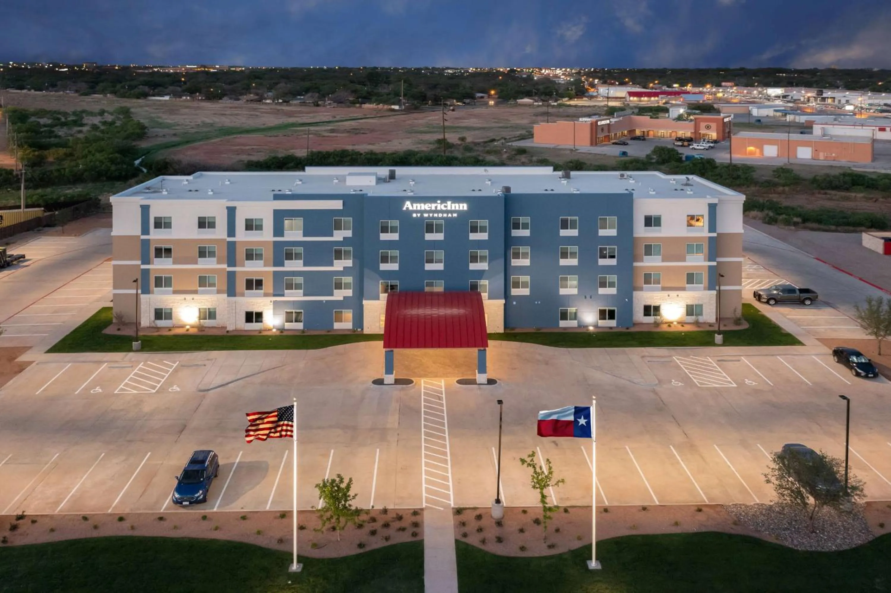 Property building in AmericInn by Wyndham San Angelo