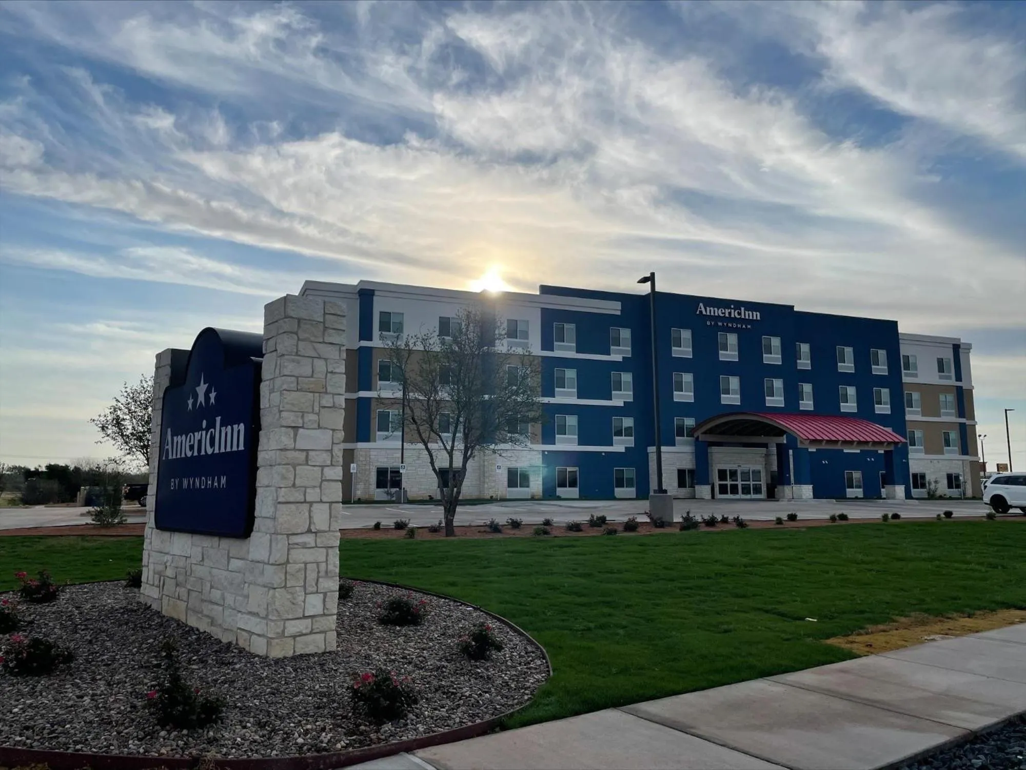 Property building in AmericInn by Wyndham San Angelo