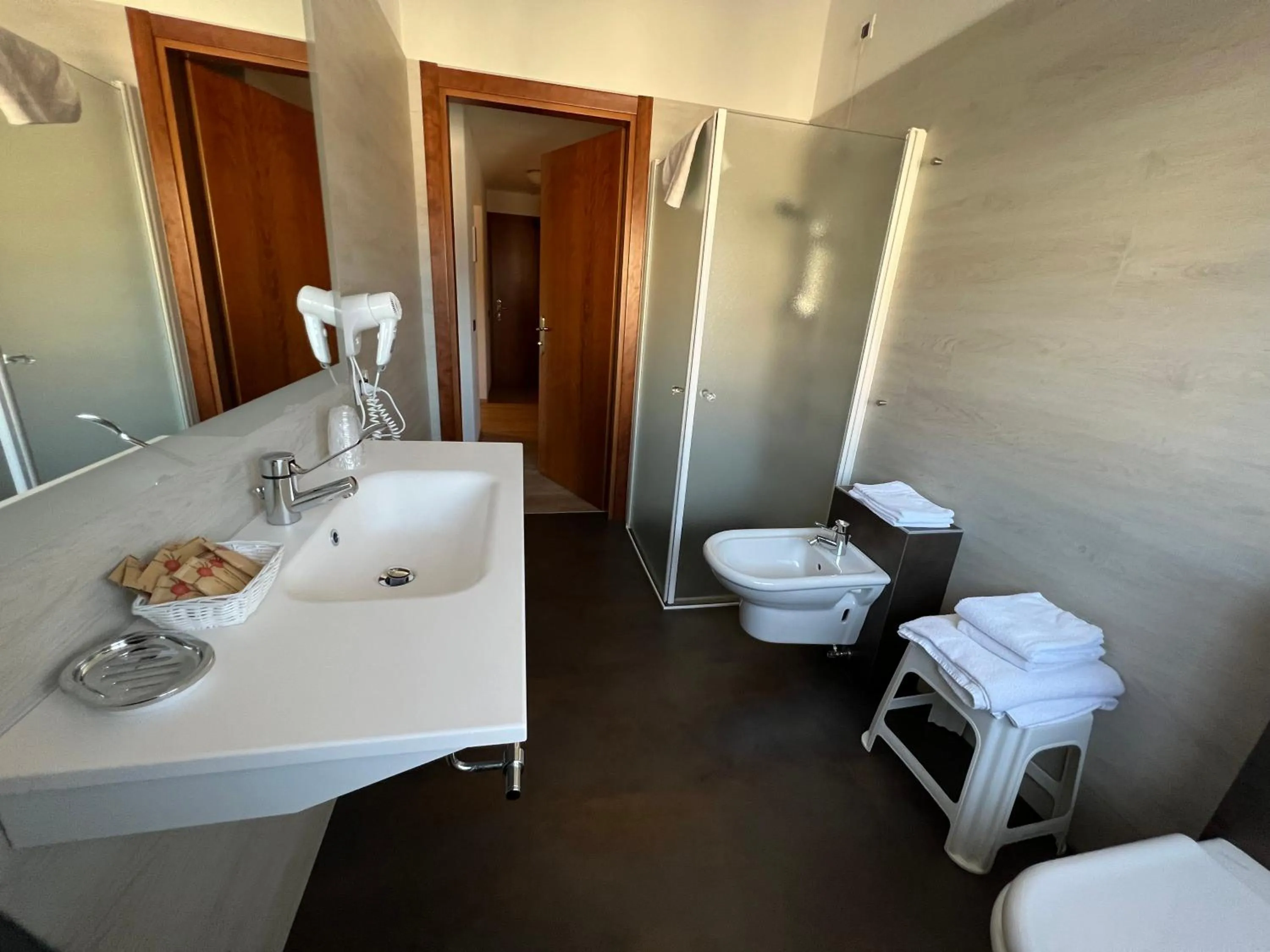 Bathroom in Hotel Dolomiti