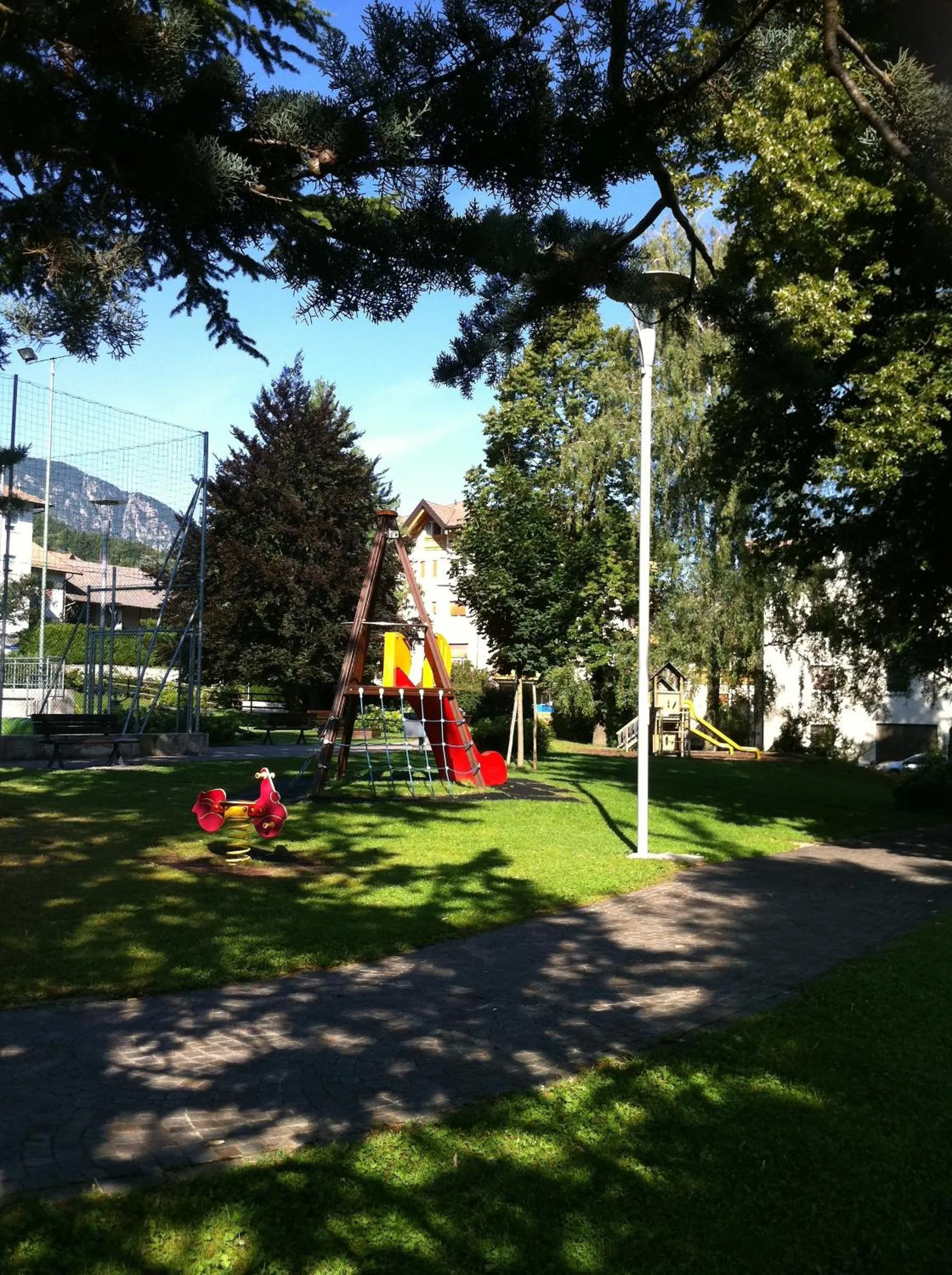 Children play ground in Hotel Dolomiti
