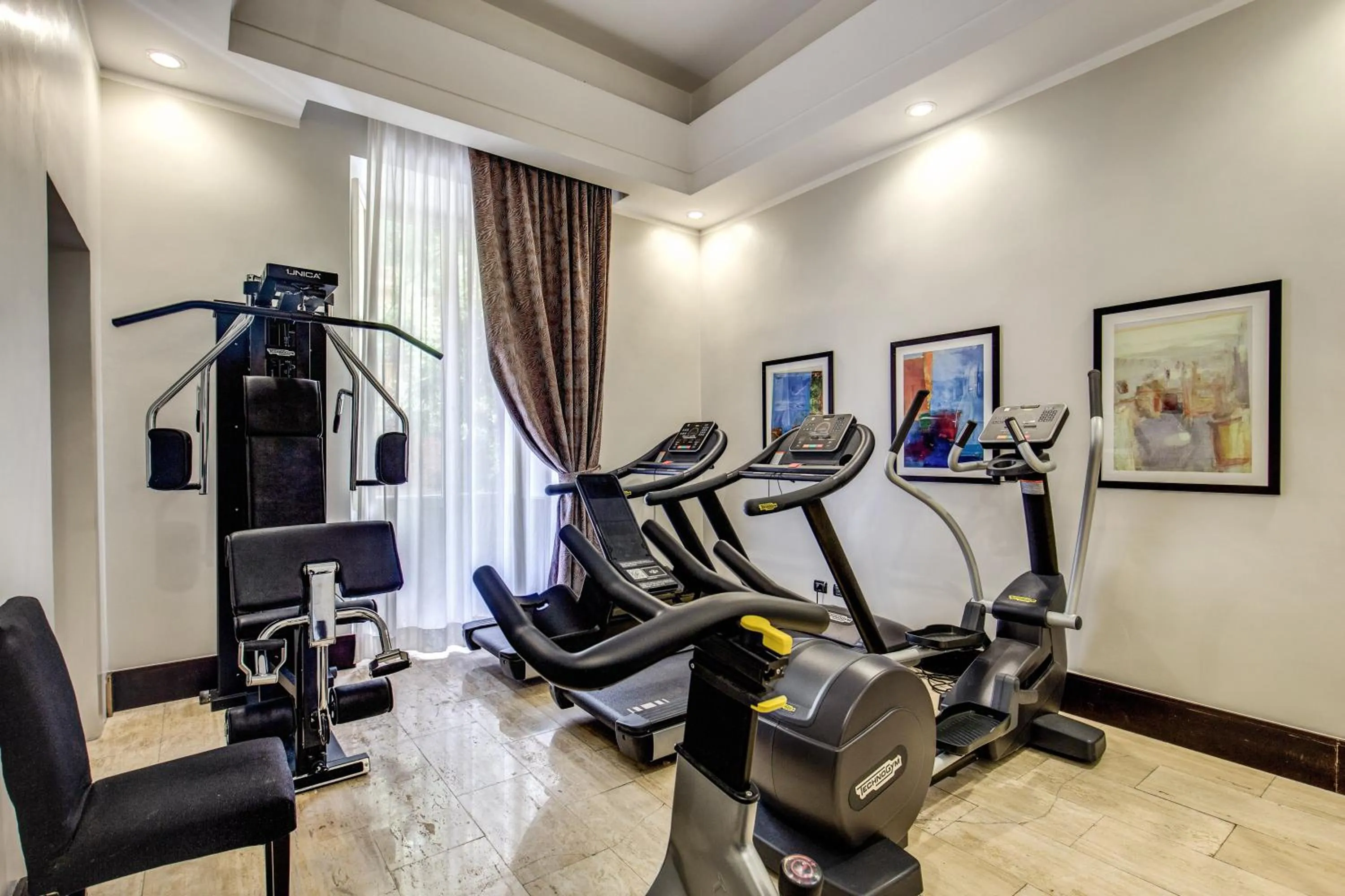 Fitness centre/facilities in Hotel dei Quiriti
