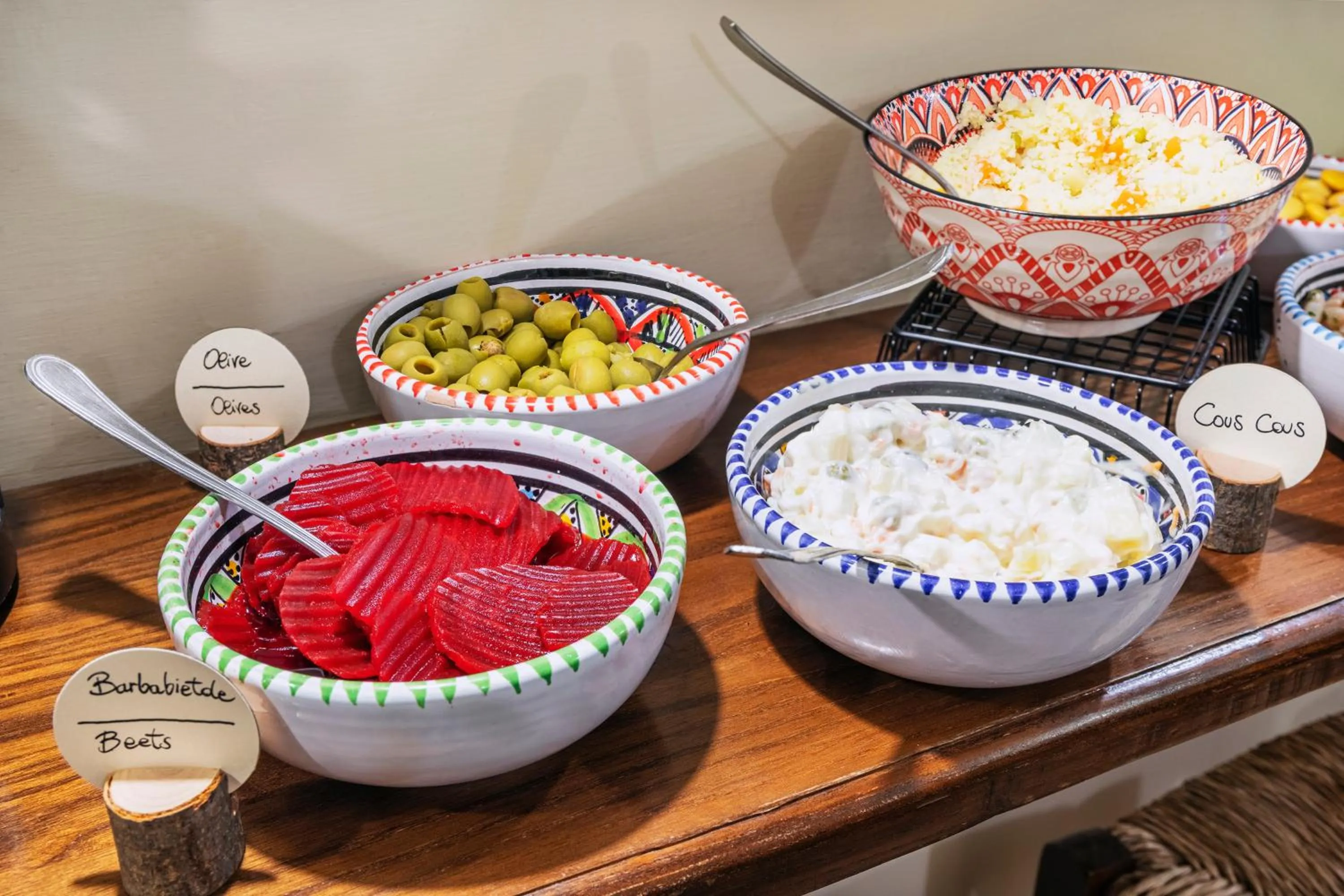 Continental breakfast in Hotel Il Convento