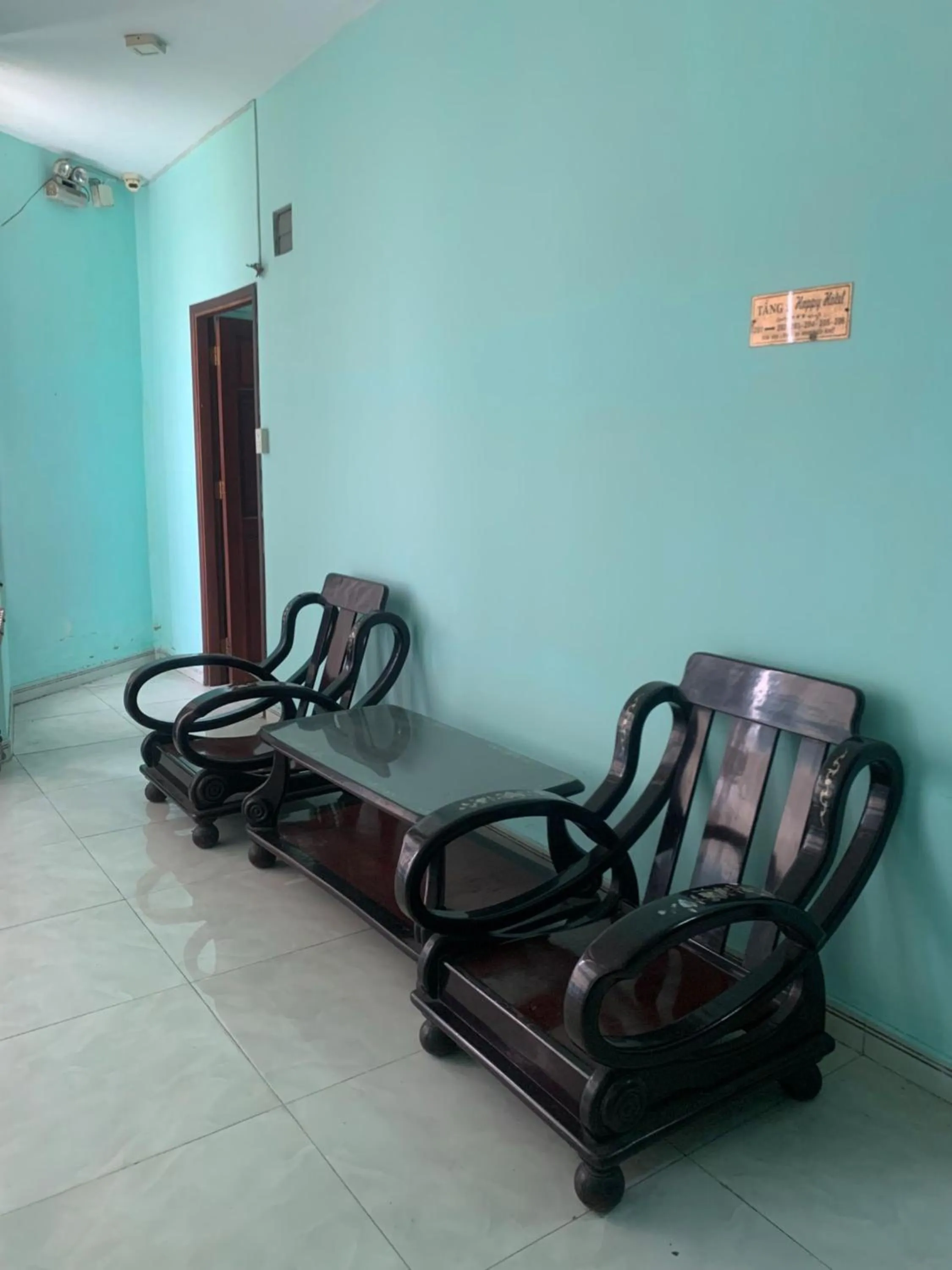 Living room in Happy Hotel Binh Tan