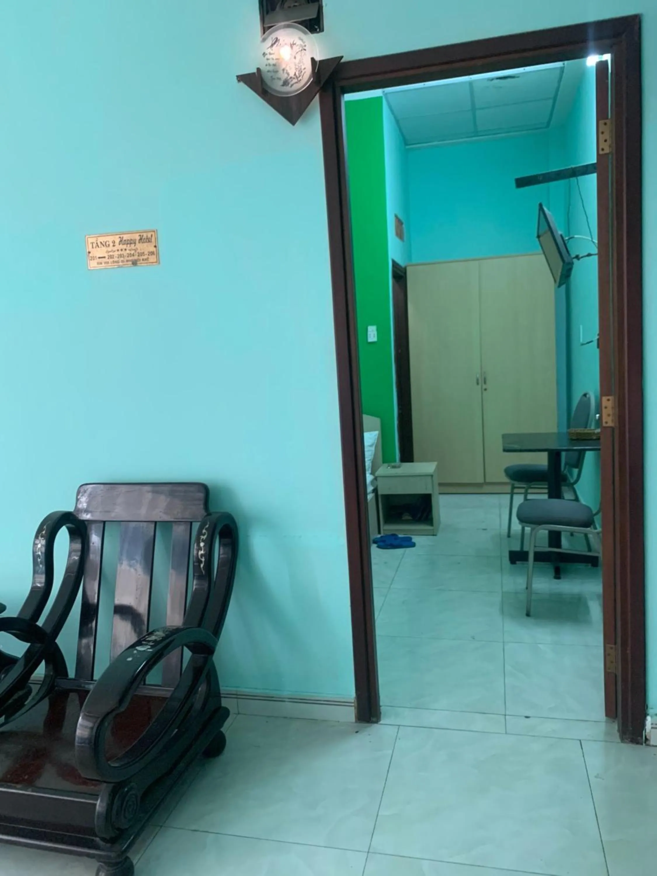 Living room in Happy Hotel Binh Tan