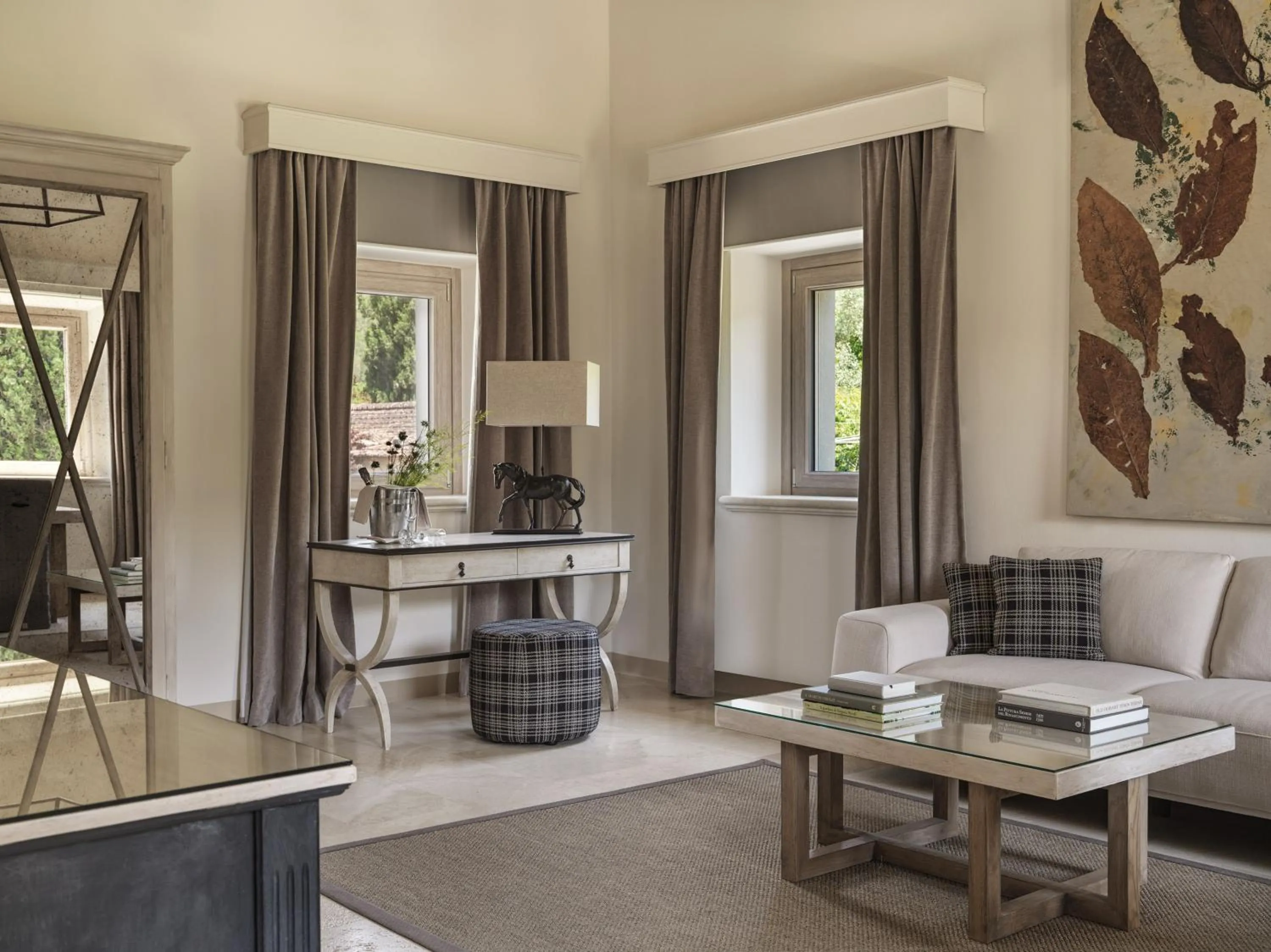 Living room in Villa di Piazzano - Small Luxury Hotels of the World