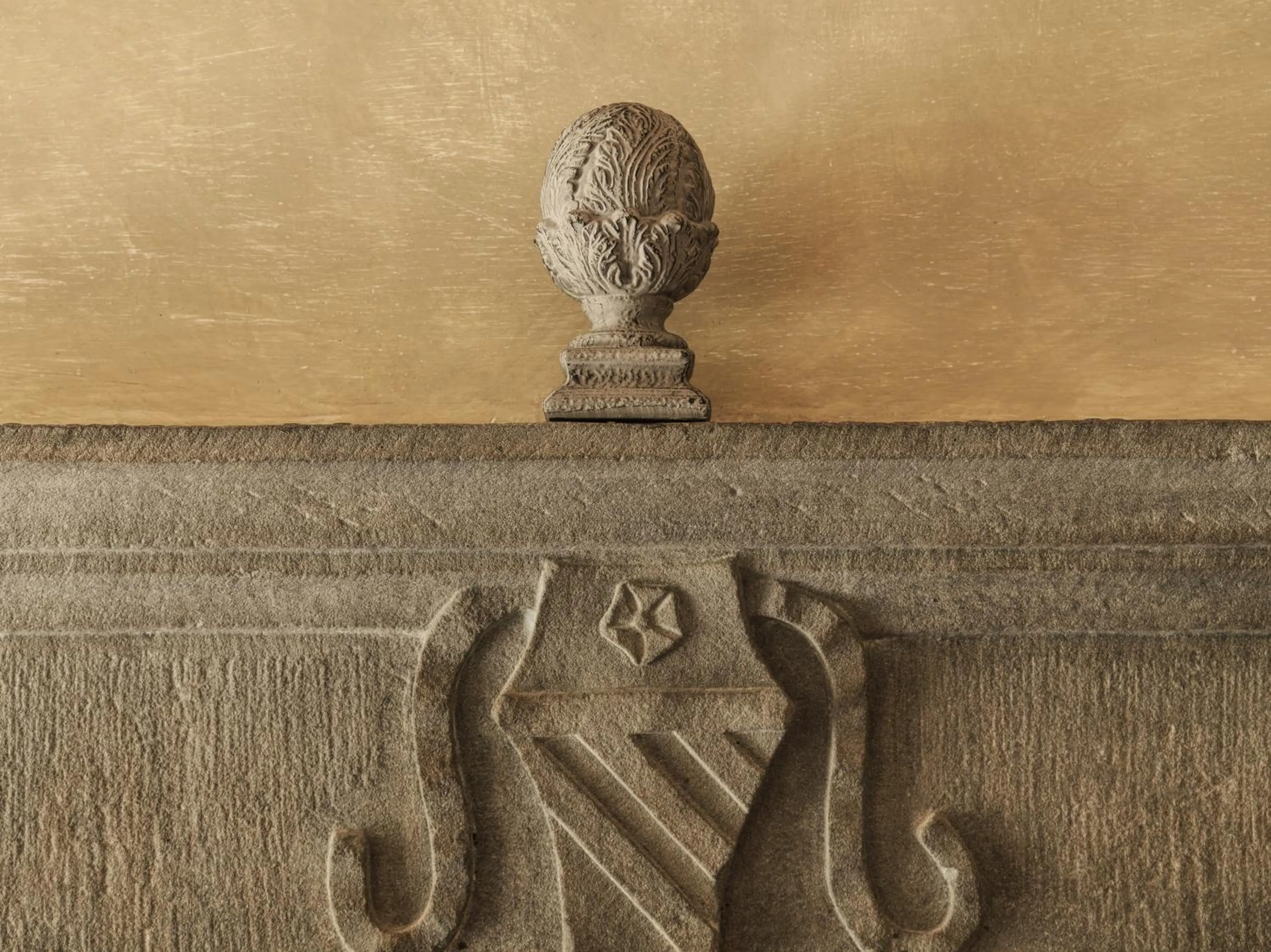 Decorative detail in Villa di Piazzano - Small Luxury Hotels of the World