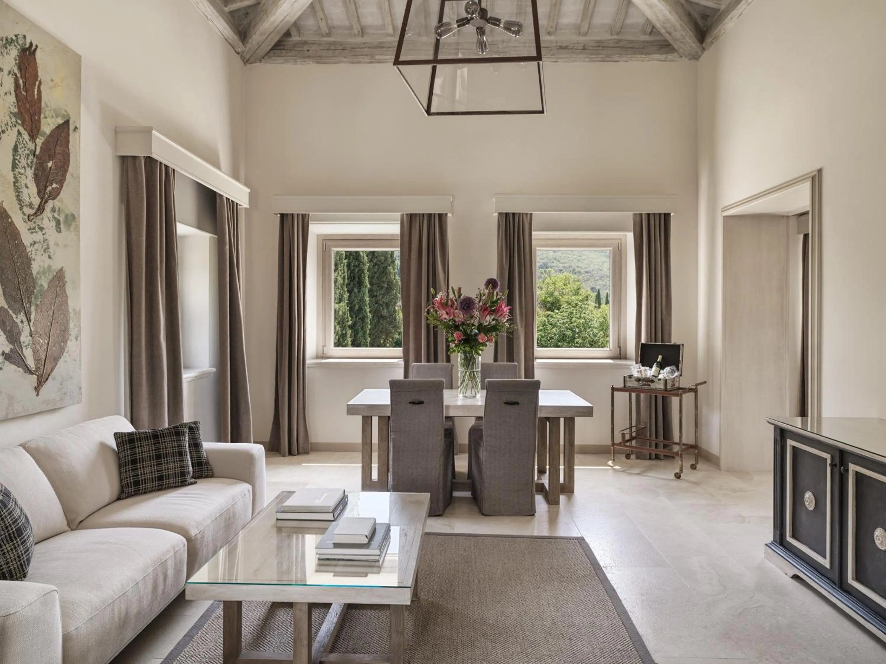 Living room in Villa di Piazzano - Small Luxury Hotels of the World