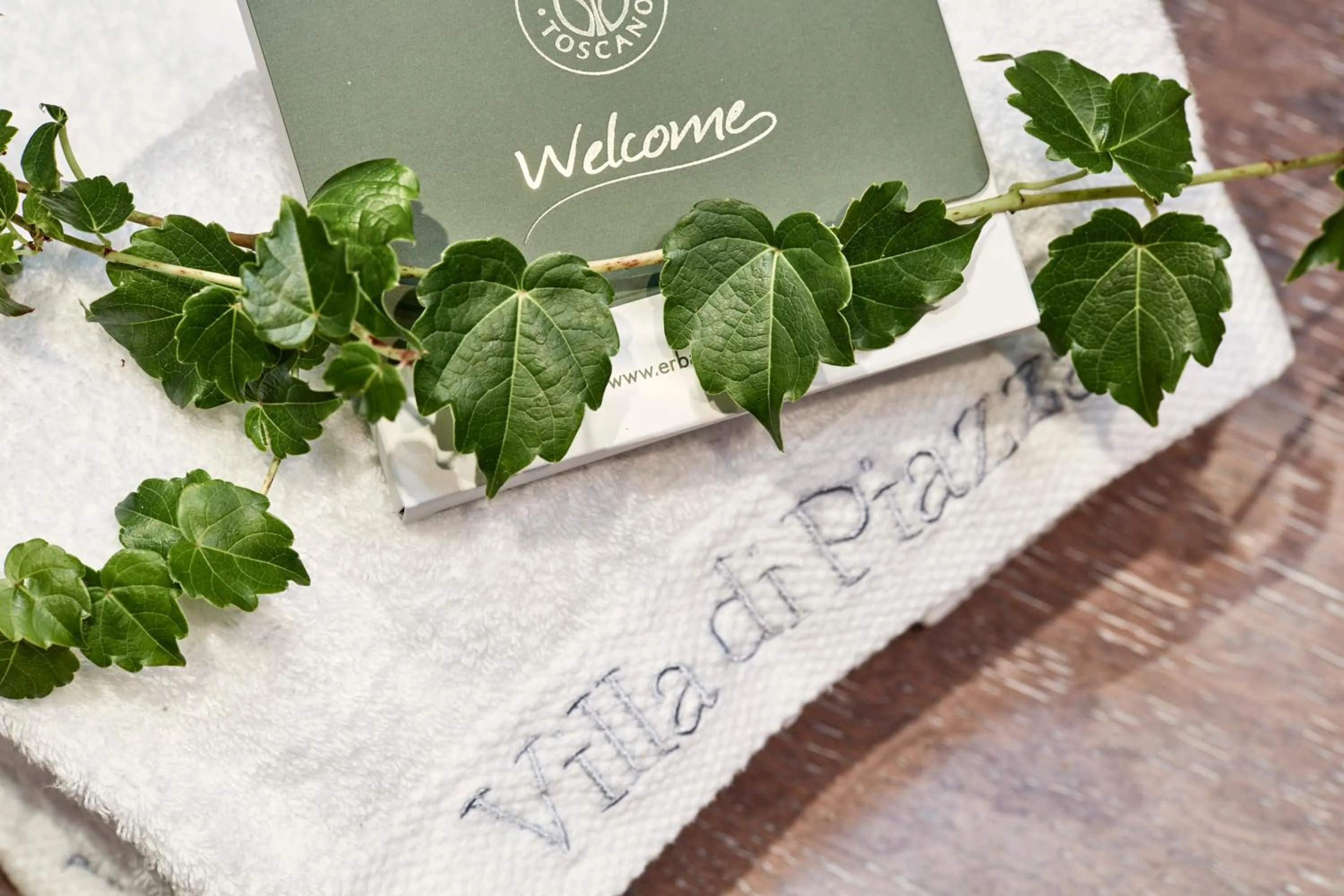 Decorative detail in Villa di Piazzano - Small Luxury Hotels of the World