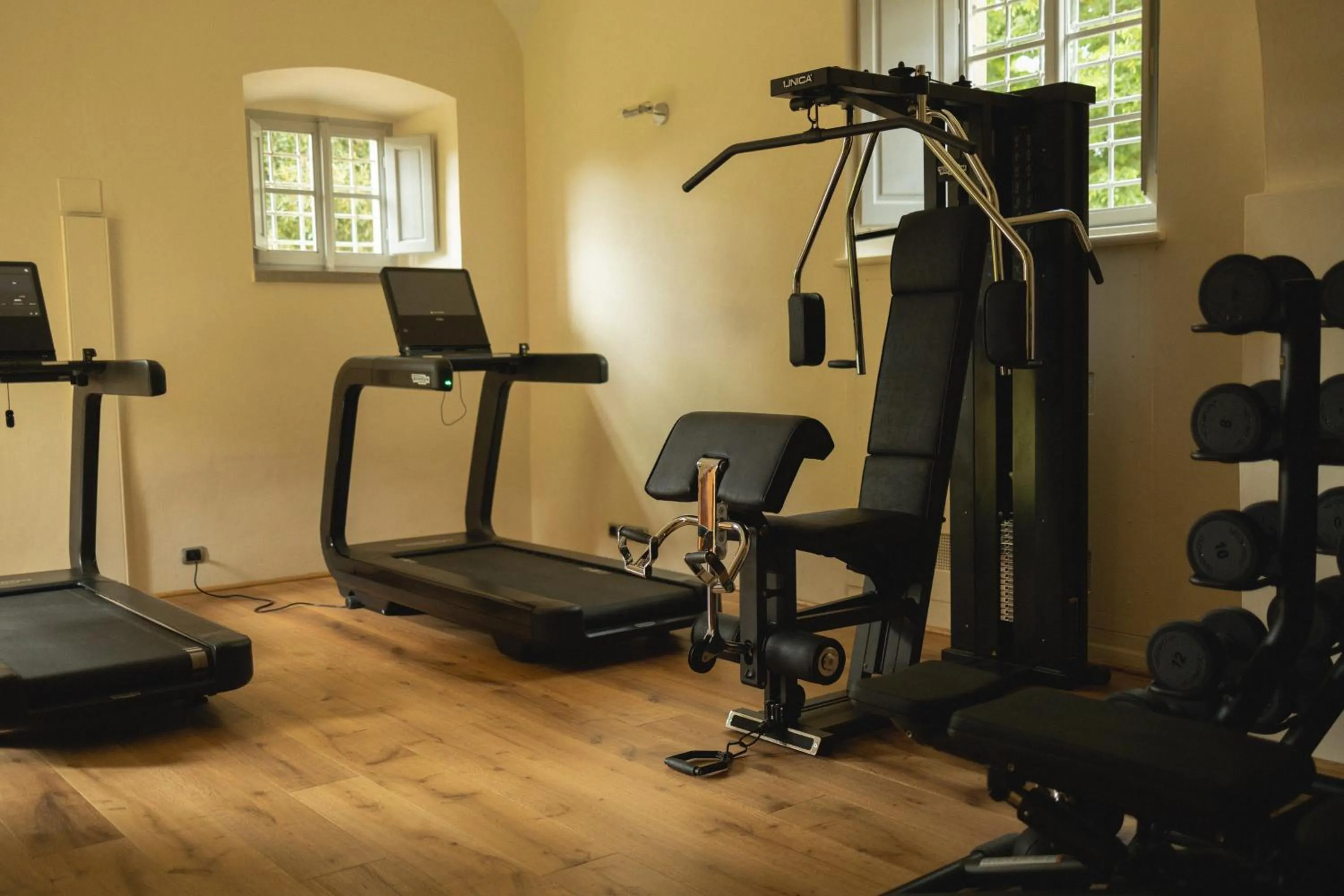 Fitness centre/facilities in Villa di Piazzano - Small Luxury Hotels of the World