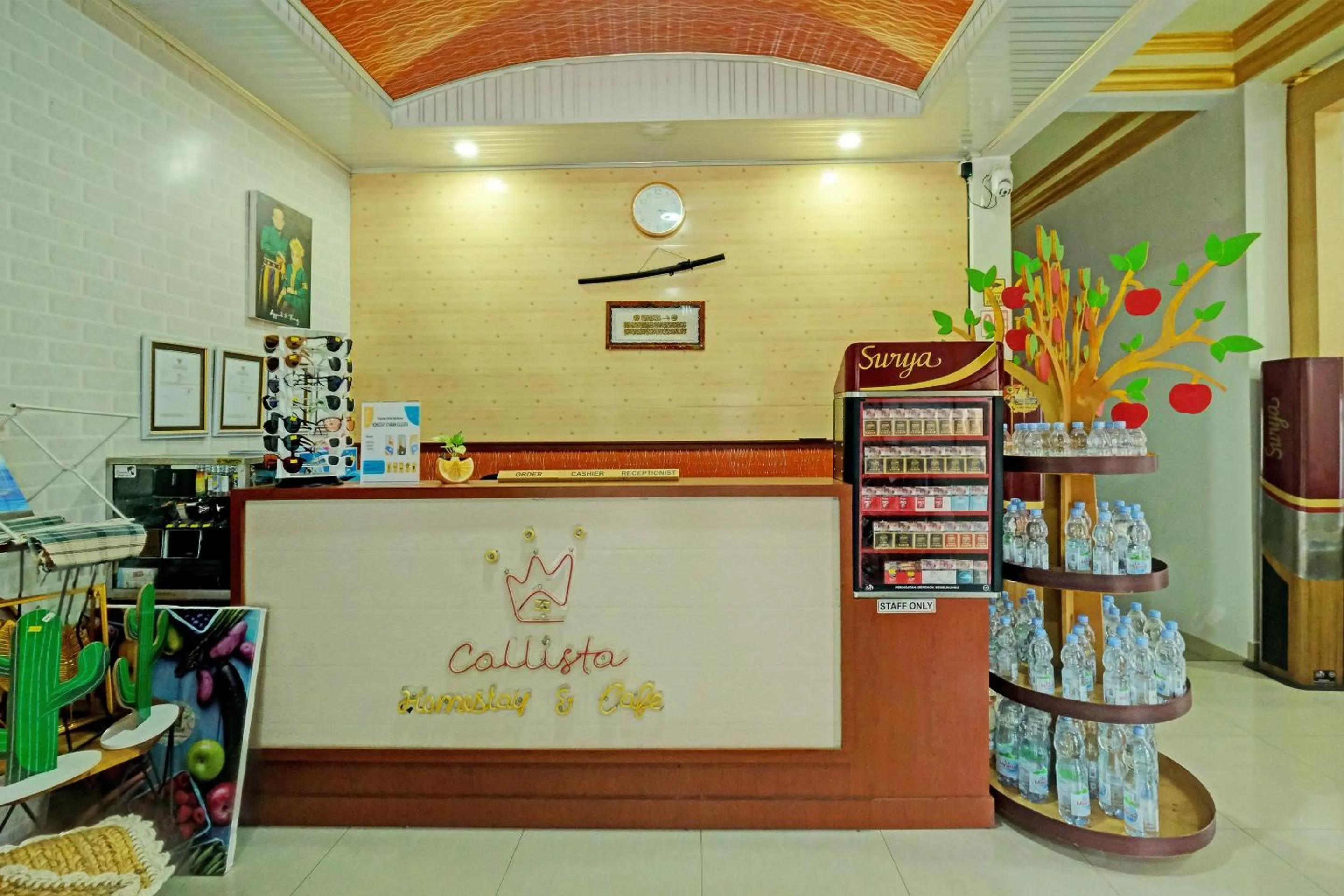 Lobby or reception in Hotel O Callista Homestay Near RSUD Prof. Dr. H. M. Anwar Makkatutu
