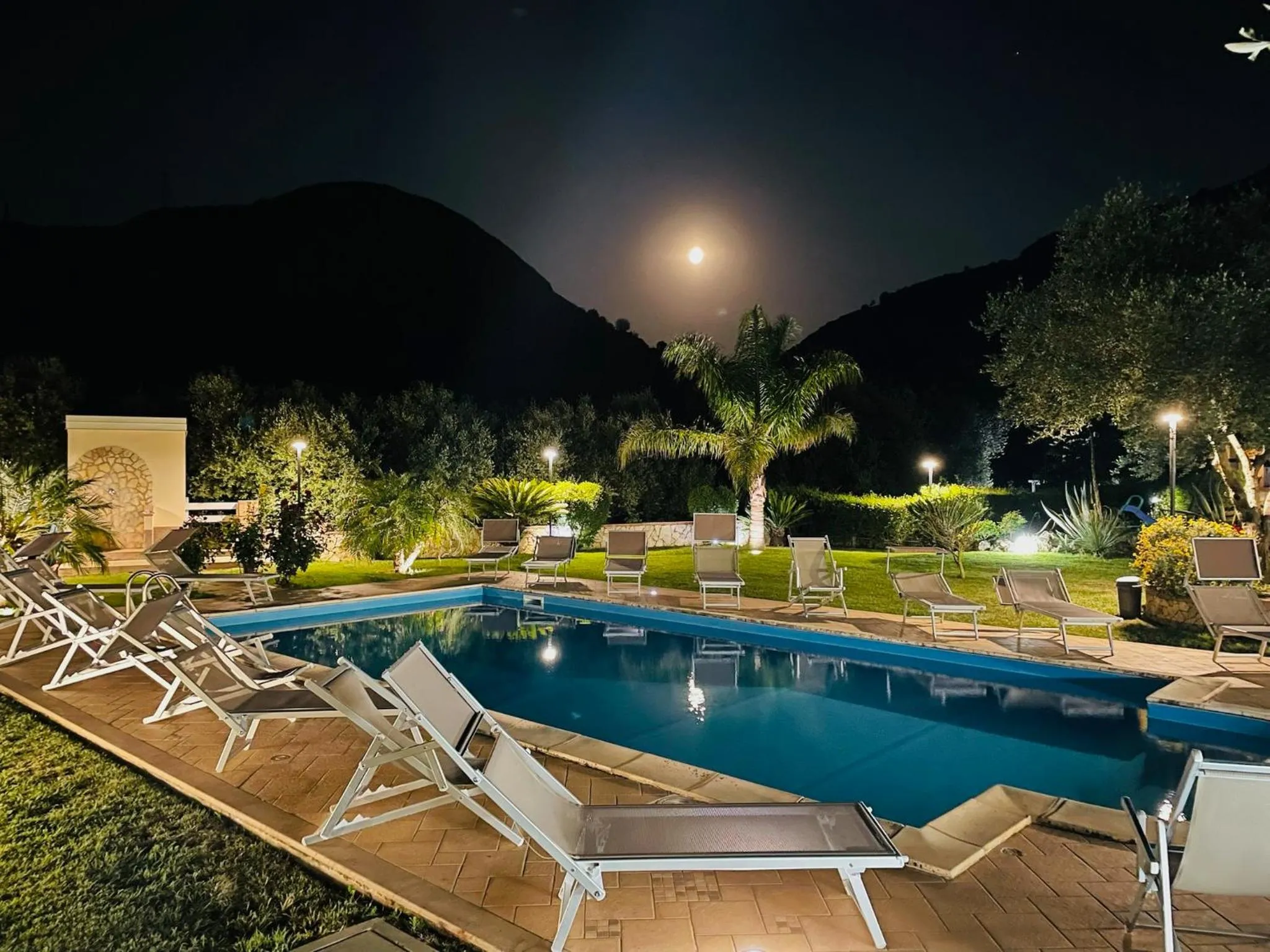 Swimming pool in Villa Garden