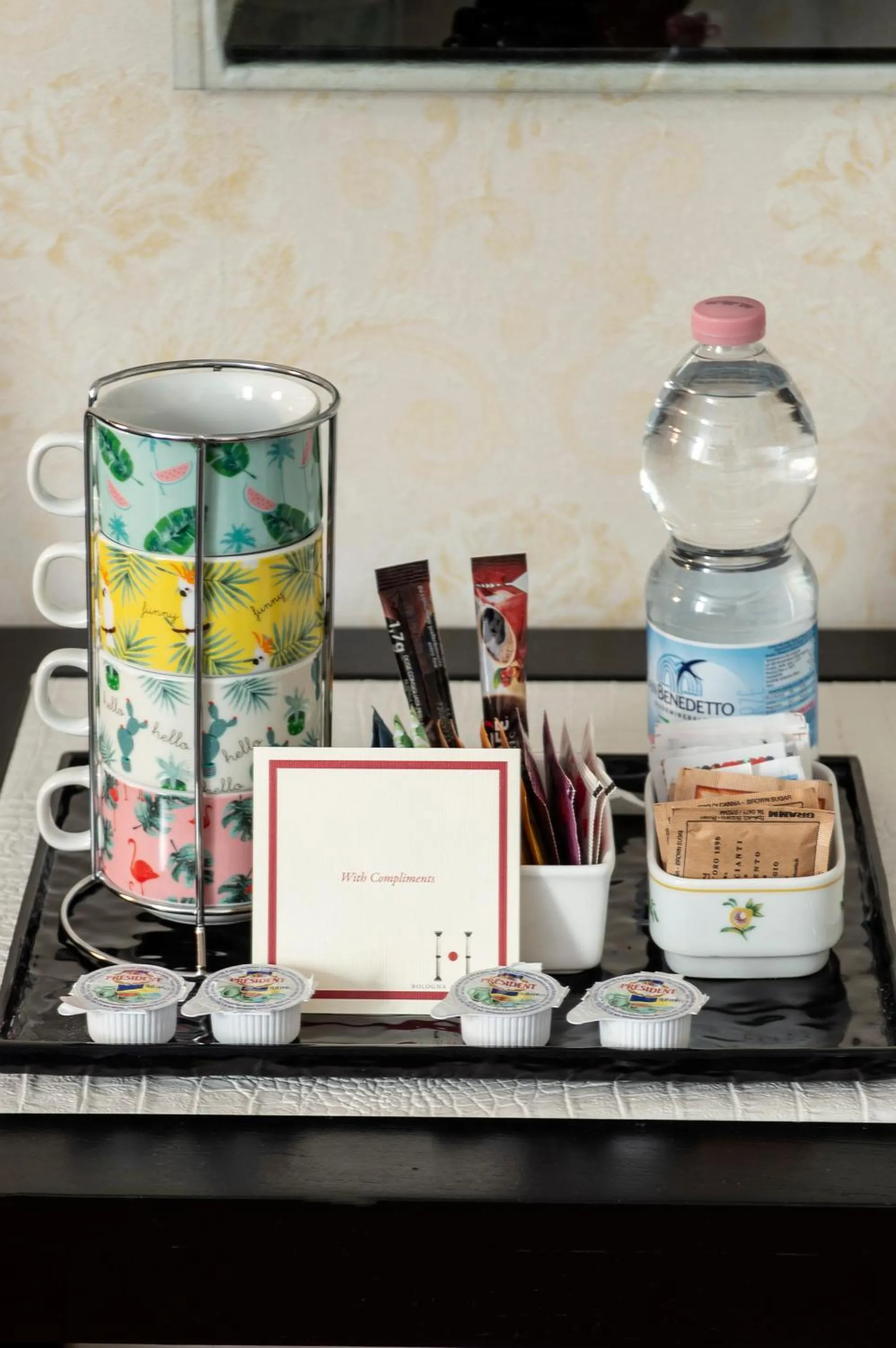 Food and drinks in Art Hotel Orologio