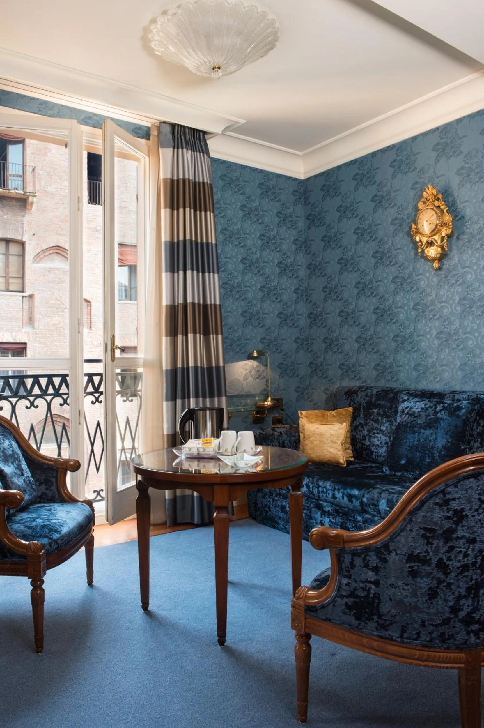 Living room in Art Hotel Orologio