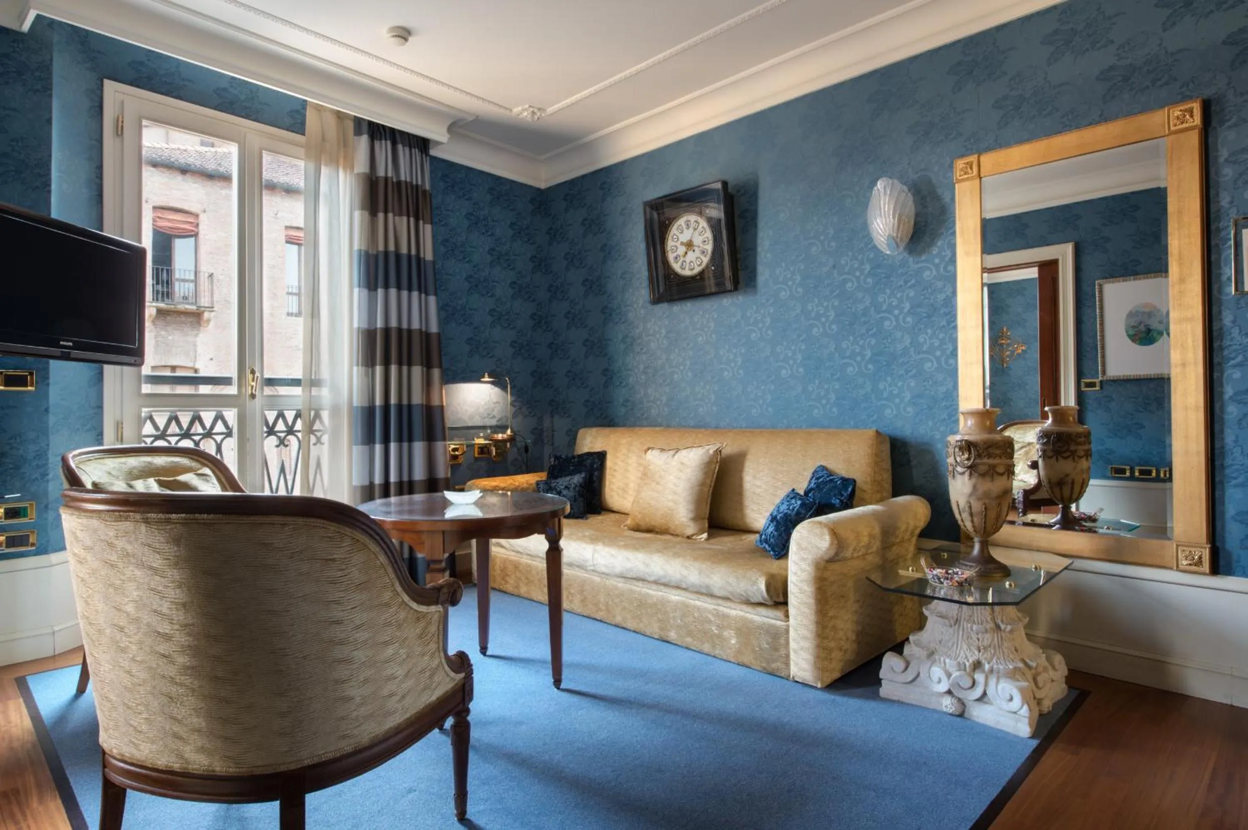 Living room in Art Hotel Orologio