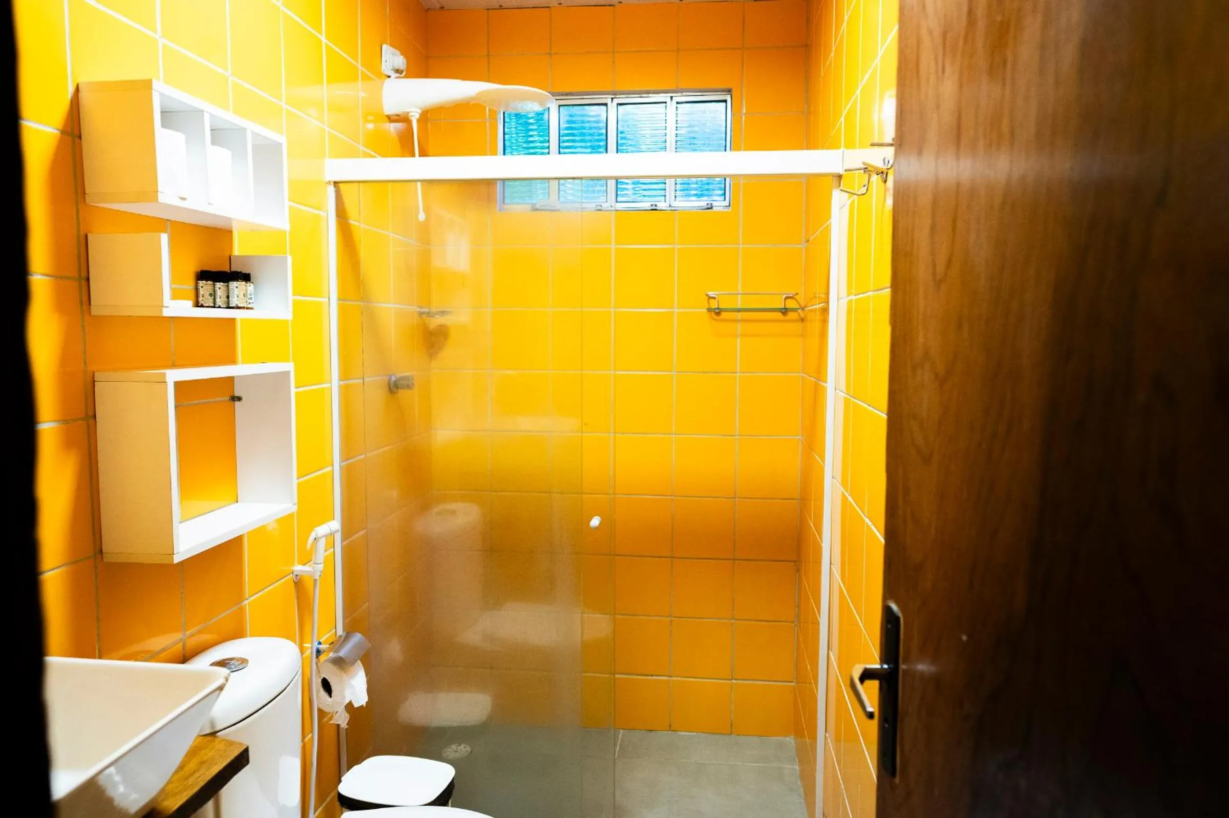 Shower in Pousada Estrela Cordel