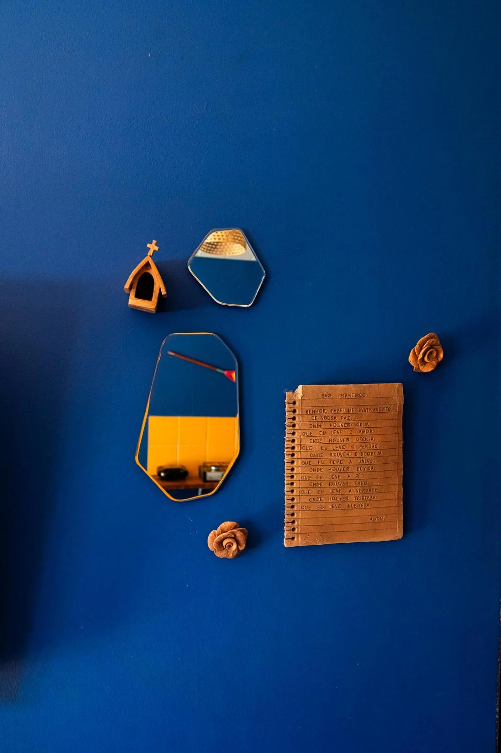 Decorative detail in Pousada Estrela Cordel