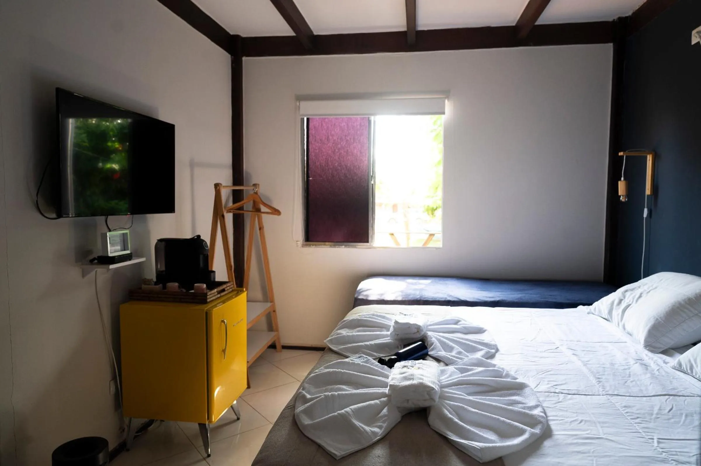 Bed in Pousada Estrela Cordel