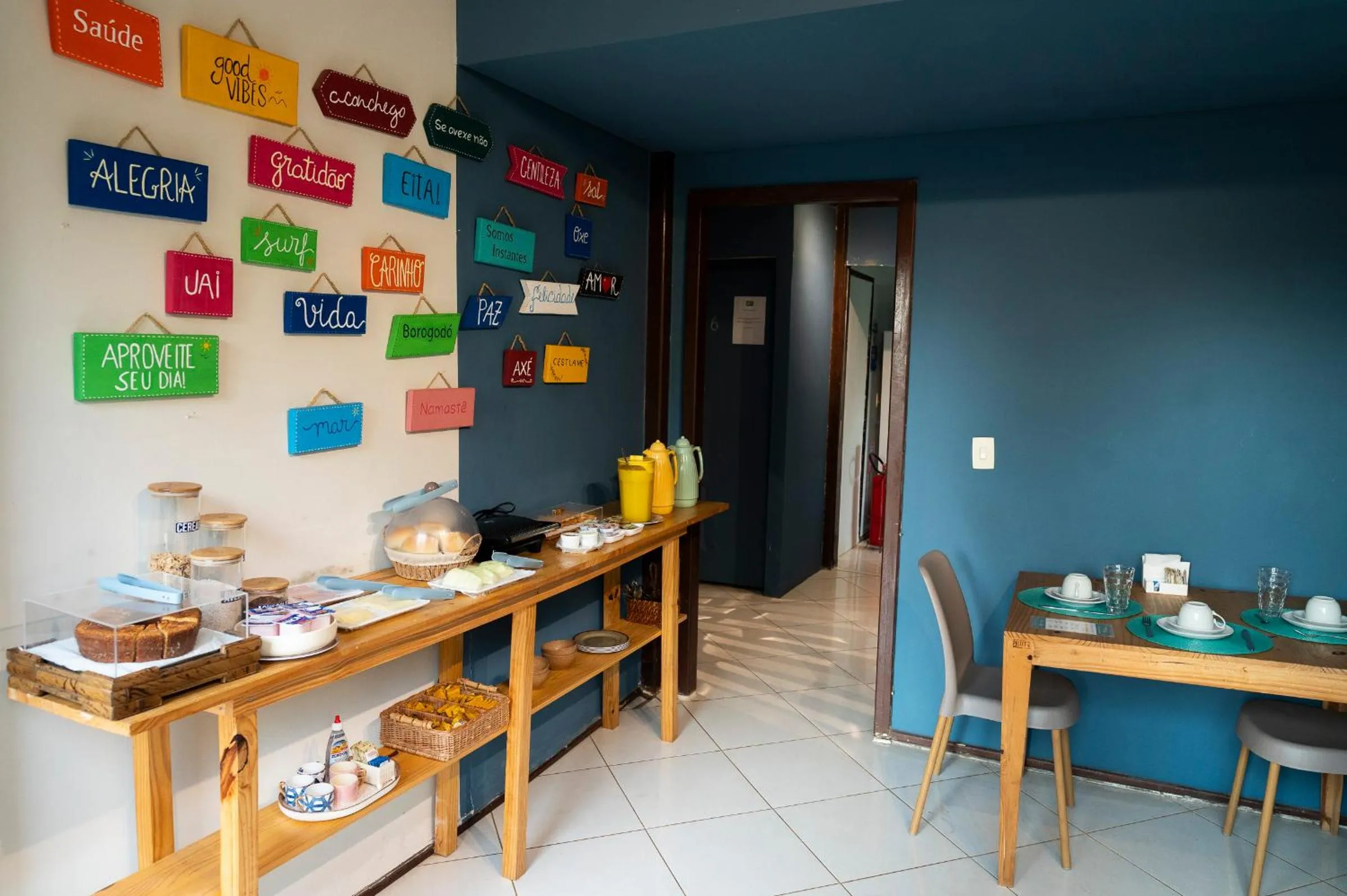 Food and drinks in Pousada Estrela Cordel