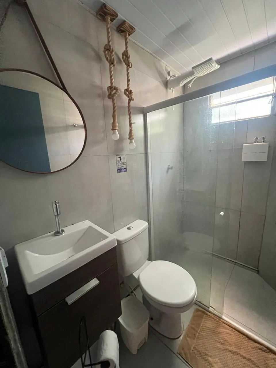 Shower in Pousada Estrela Cordel